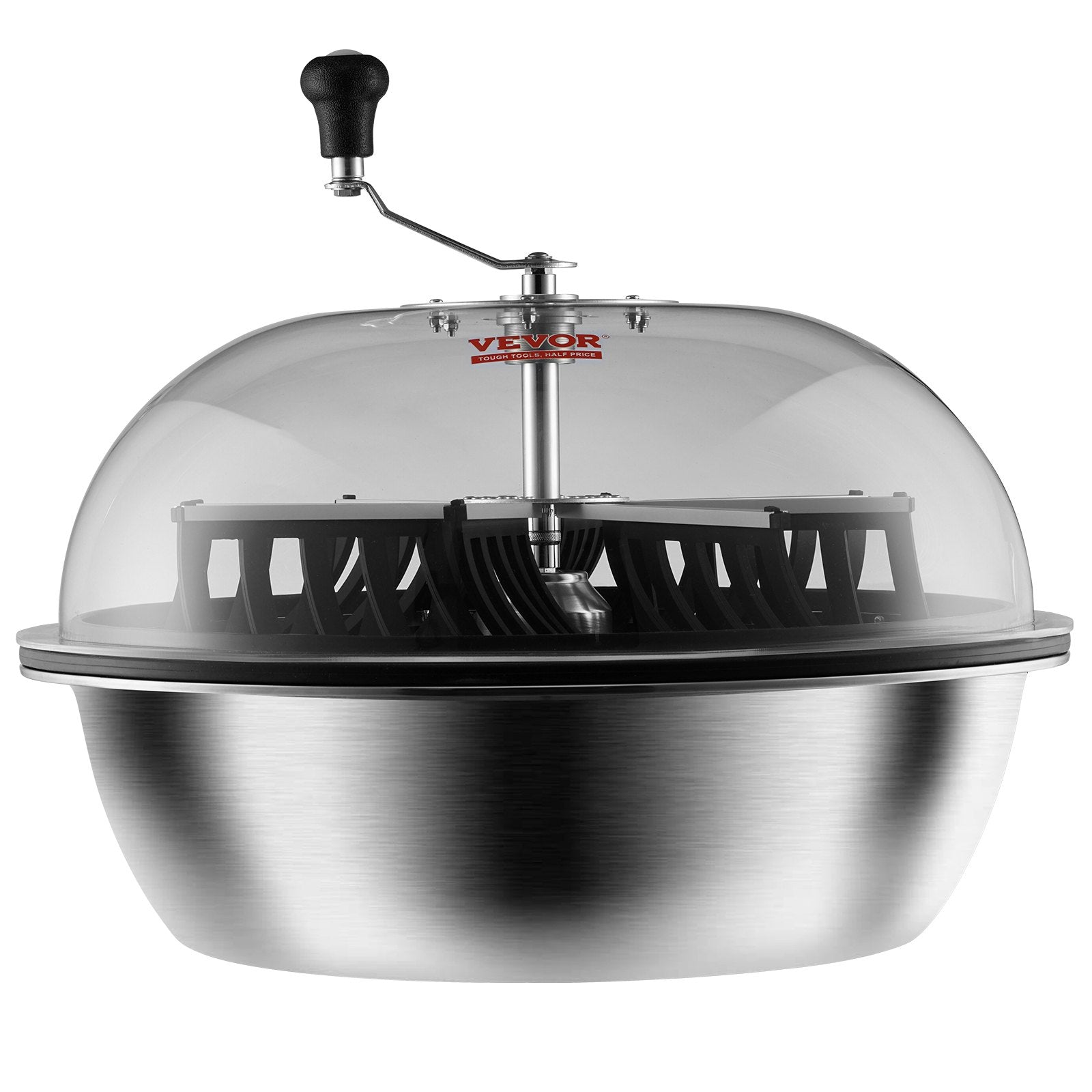 Leaf Bowl Trimmer 24" Manual with Stainless Steel Blades Clear Dome & H& Pruner