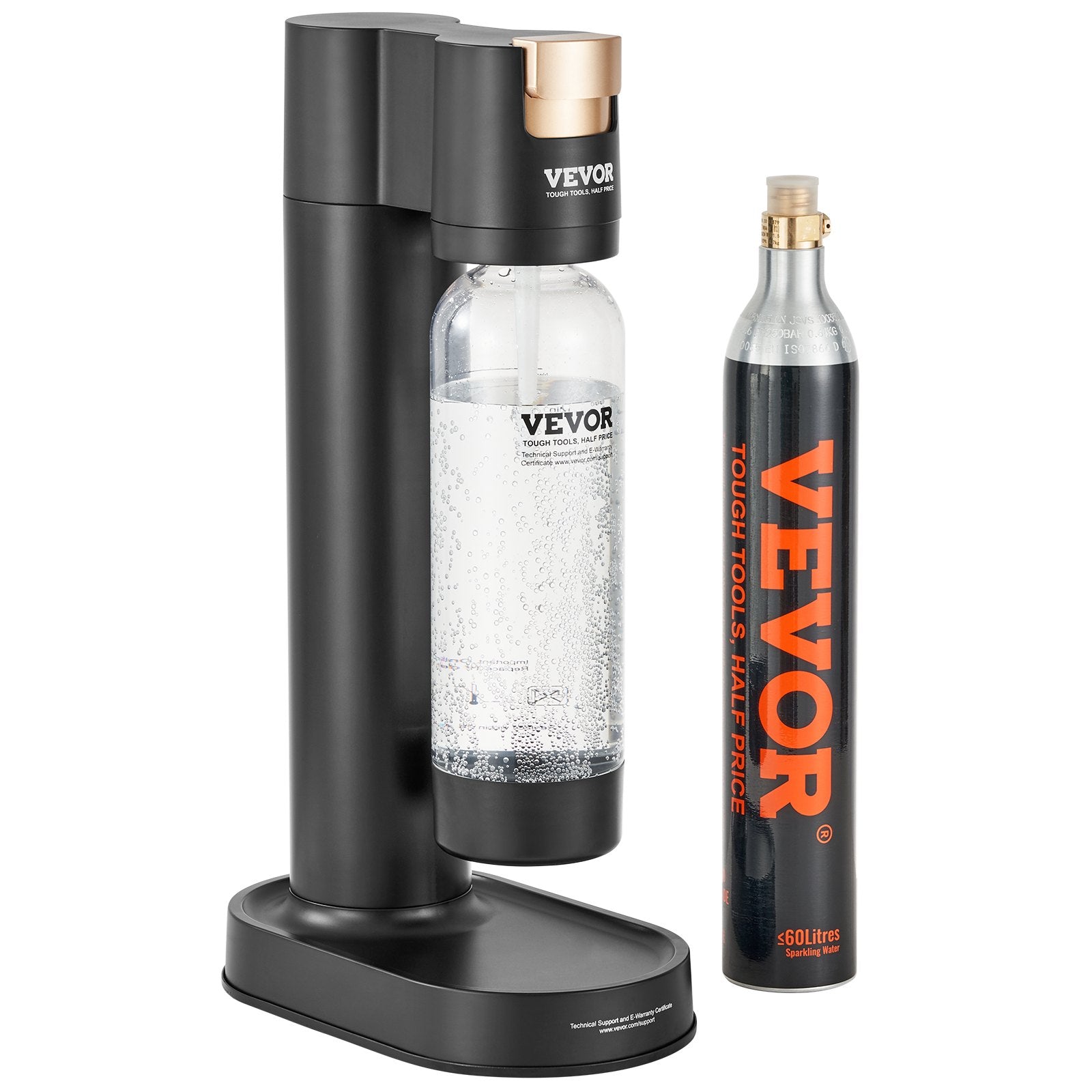 Sparkling Water Maker Soda Machine Home Carbonating Kit with 1L PET Bottle CO2