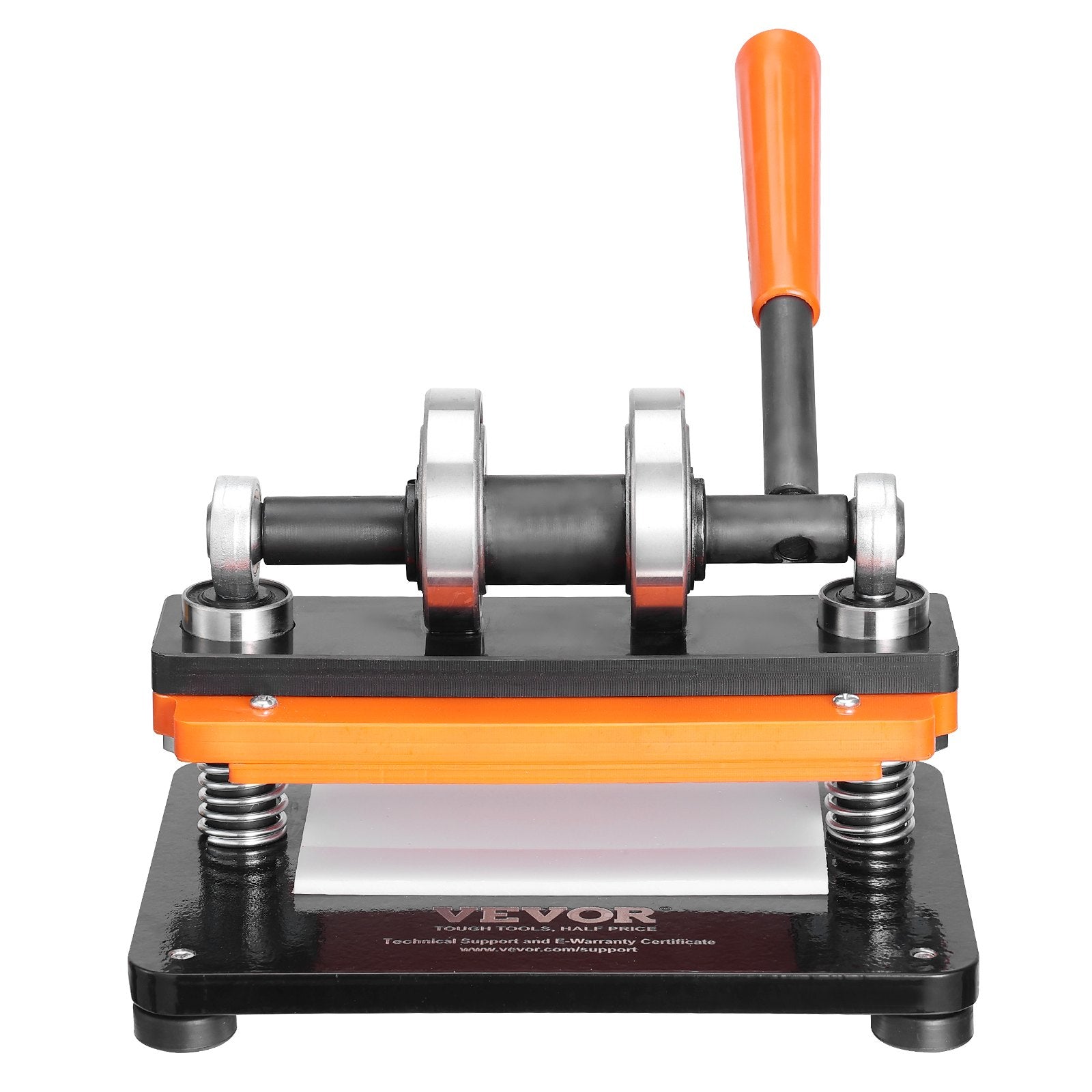 Leather Cutting Machine 7.1x3.9in Manual Die Cutter Dual Guide Shafts