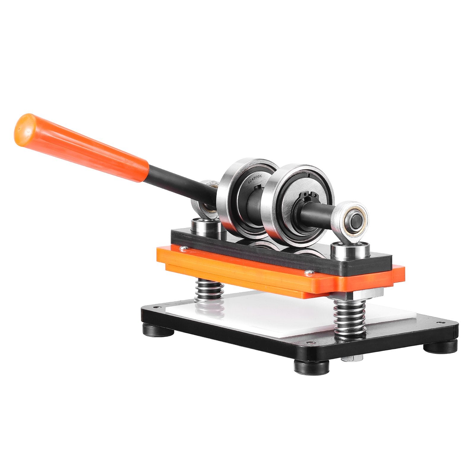 Leather Cutting Machine 7.1x3.9in Manual Die Cutter Dual Guide Shafts