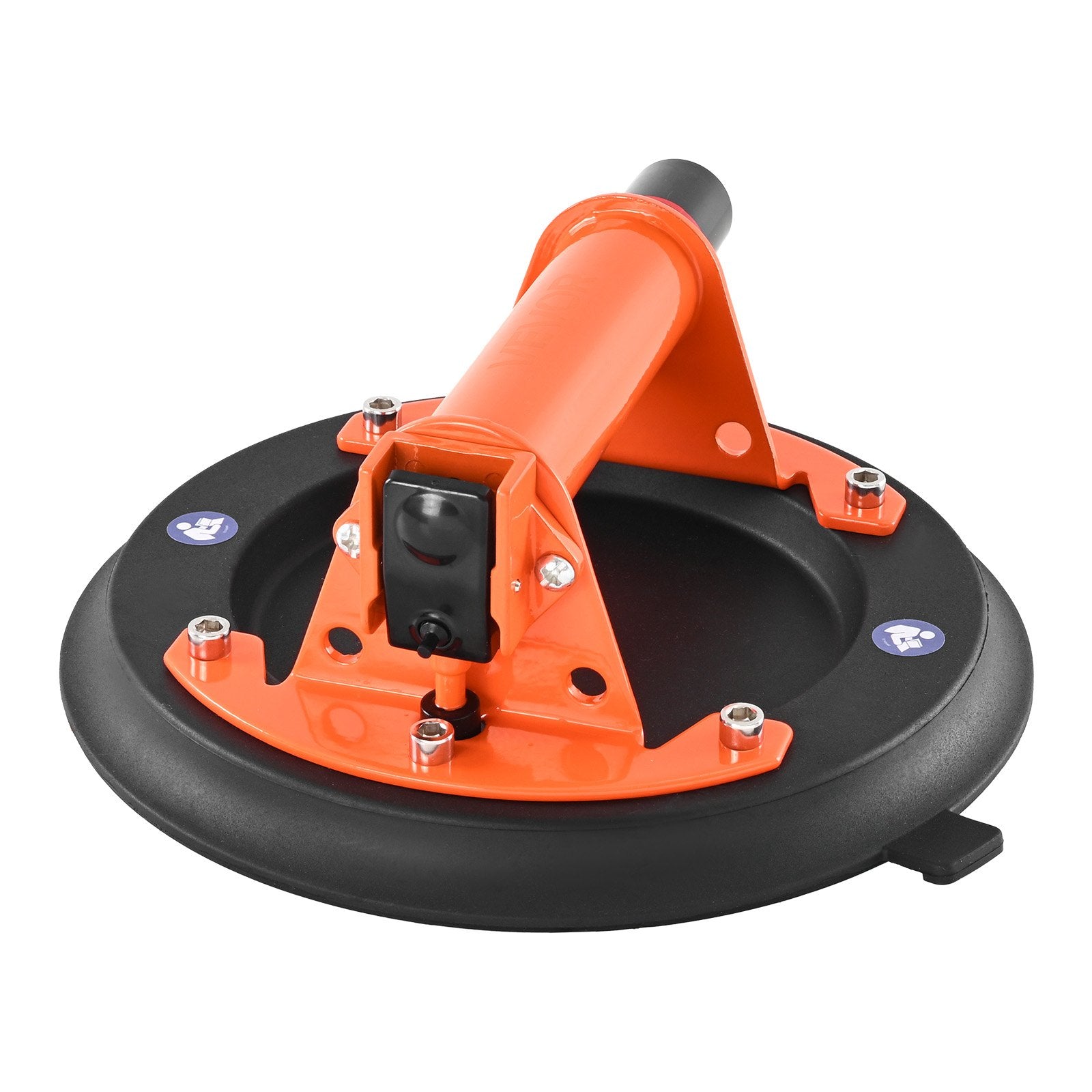 203 mm Vacuum Suction Cup Glass Lifter with Metal H&le, 195 kg Capacity, 2 Pack