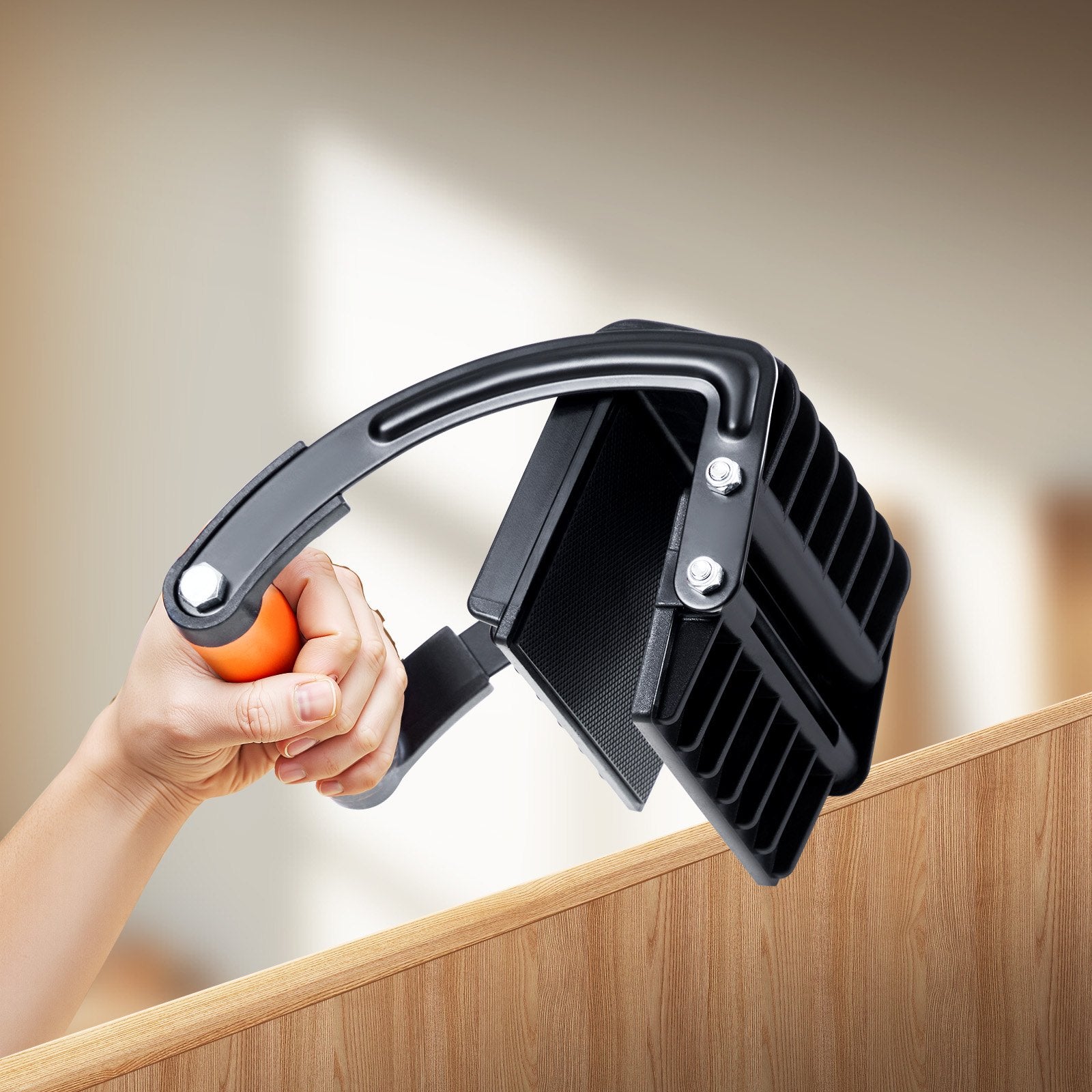 Plywood Carrier 90.7kg Adjustable Drywall Tool for 0-25.4mm Boards with Grip