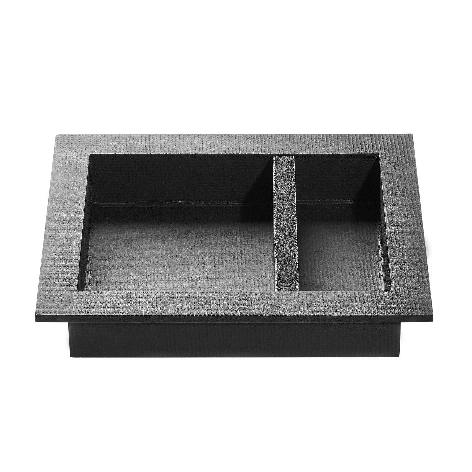 Shower Niche 40.6x50.8x10.2cm Recessed Wall Movable Divider Shelf Black