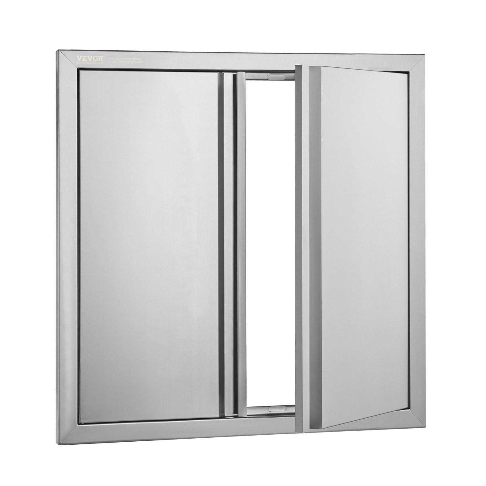 BBQ Access Door 610x610mm Double Stainless Steel Flush Mount Outdoor Door