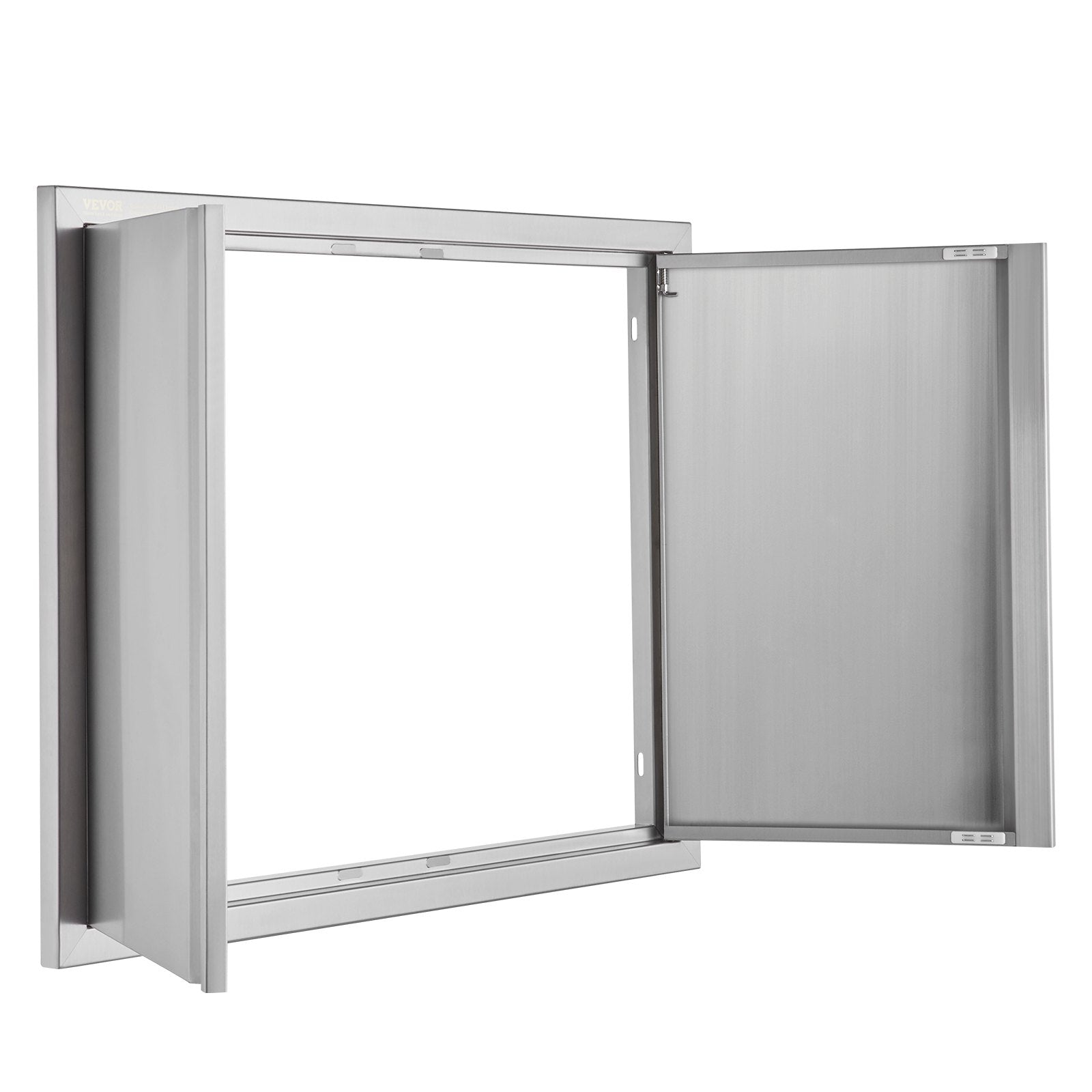 787x609mm Double BBQ Access Door  Steel Flush Mount Outdoor Kitchen Door