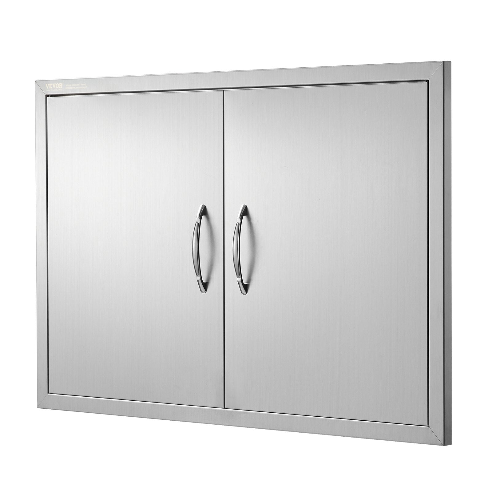 BBQ Access Door 915x610mm Stainless Steel Double Flush Mount for Outdoor Kitchen