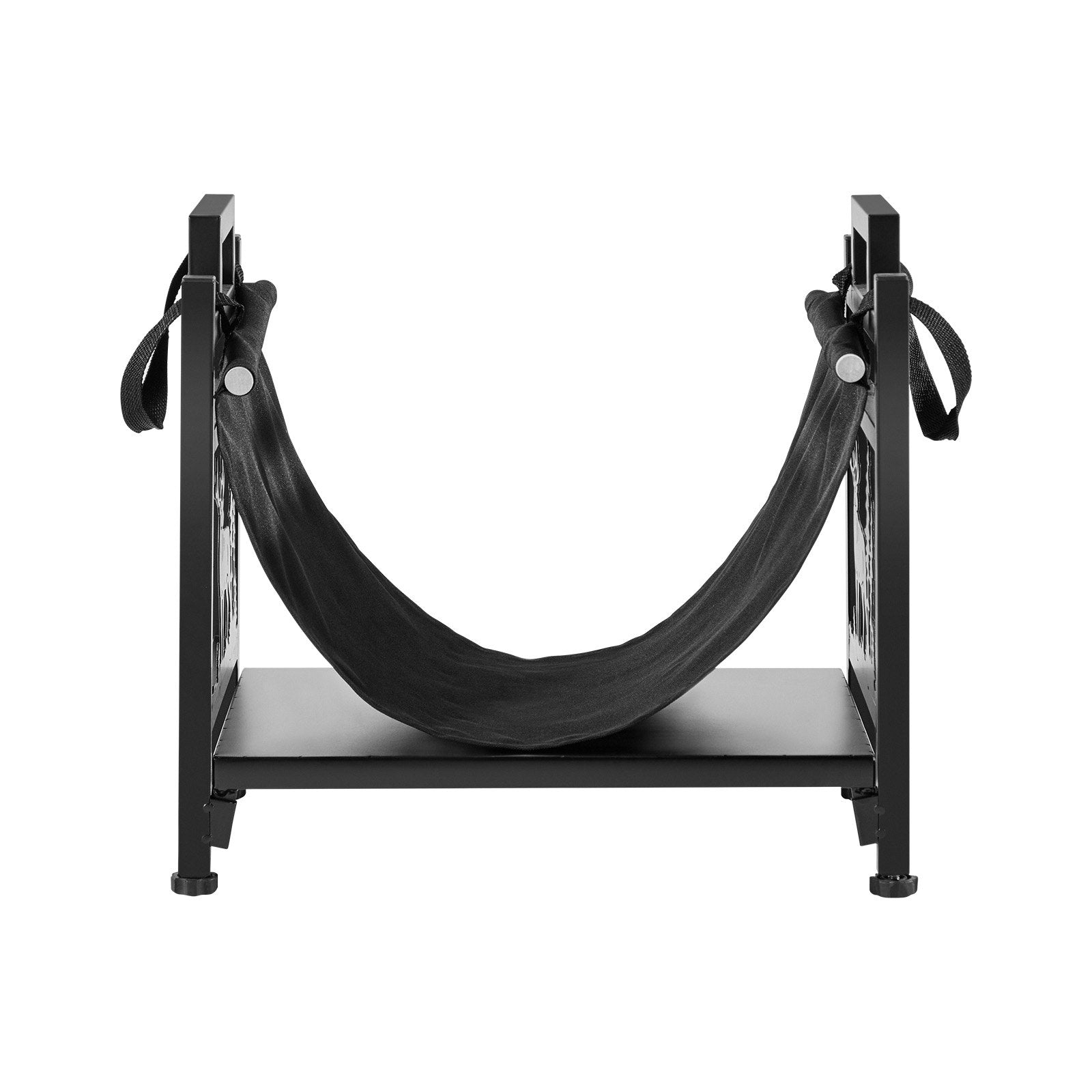 Indoor Firewood Rack 45cm Curved Log Holder Canvas Carrier Steel Heavy Duty