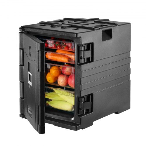VEVOR Insulated Food Carrier 82 Qt Hot Box LLDPE Food Pan Stackable Warmer