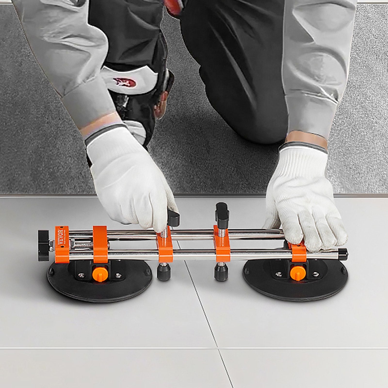 Seamless Seam Setter 2-Pack Granite with 6" Vacuum Cups and Tool Bag Countertop