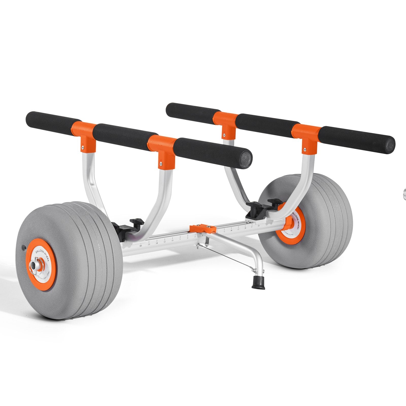 Kayak Cart 158.8kg Trolley 30.5cm Inflatable Tires 2 Straps Kayaks Canoes