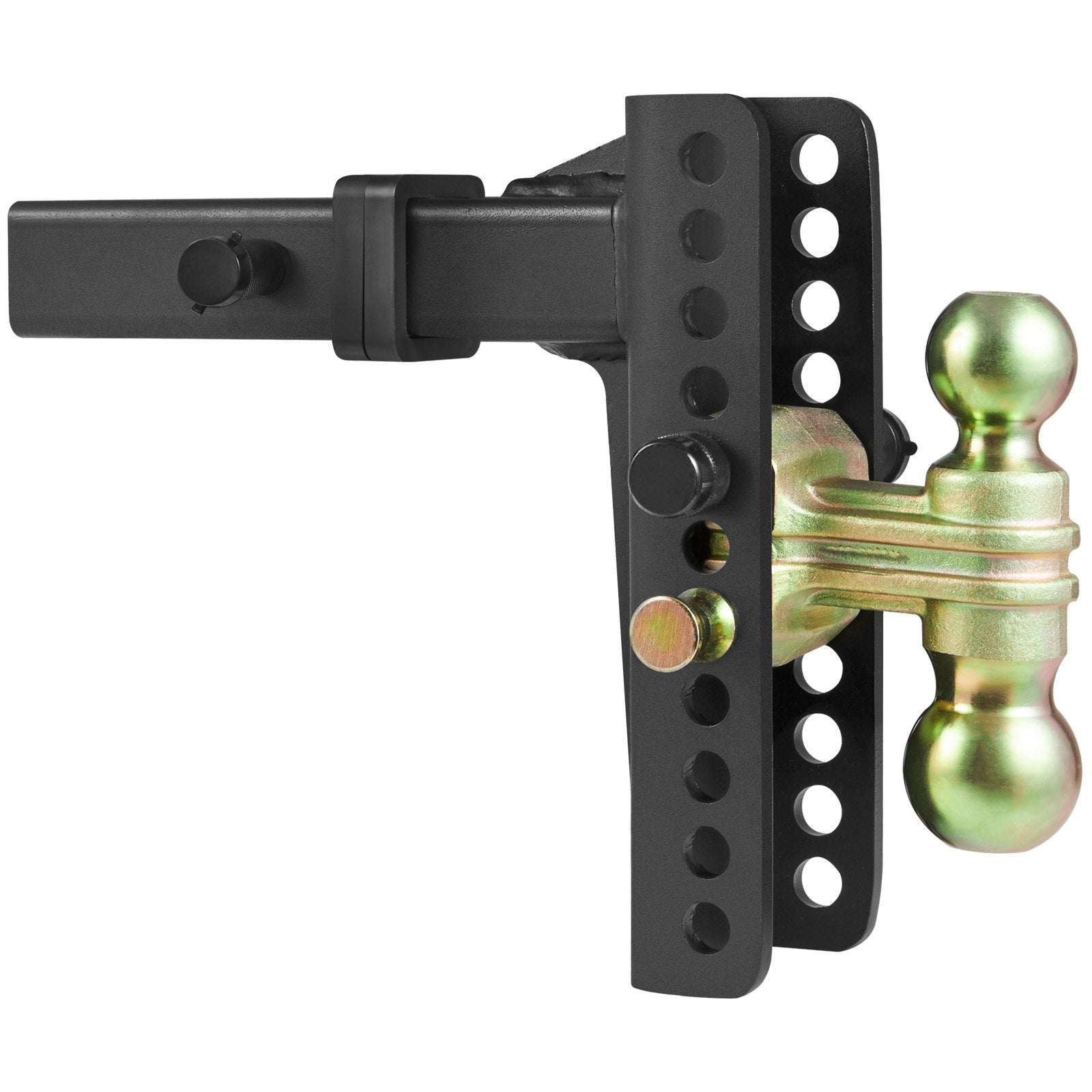 Trailer Hitch Adjustable 203.2mm Drop 165.1mm Rise 50.8mm Receiver Tow Balls