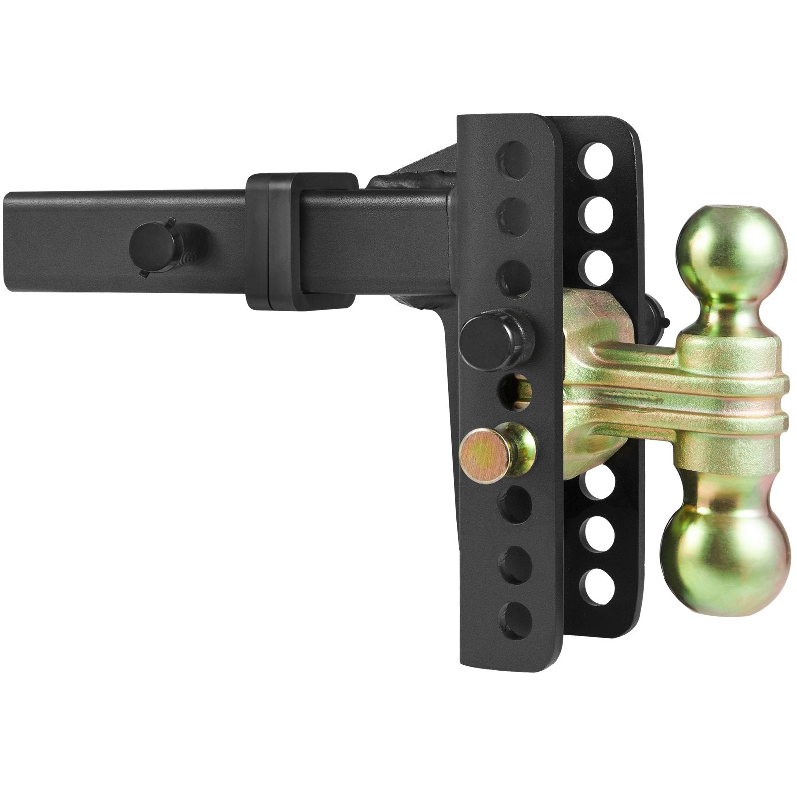 Trailer Hitch Adjustable 152.4mm Drop 114.3mm Rise 50.8mm Receiver Tow Balls