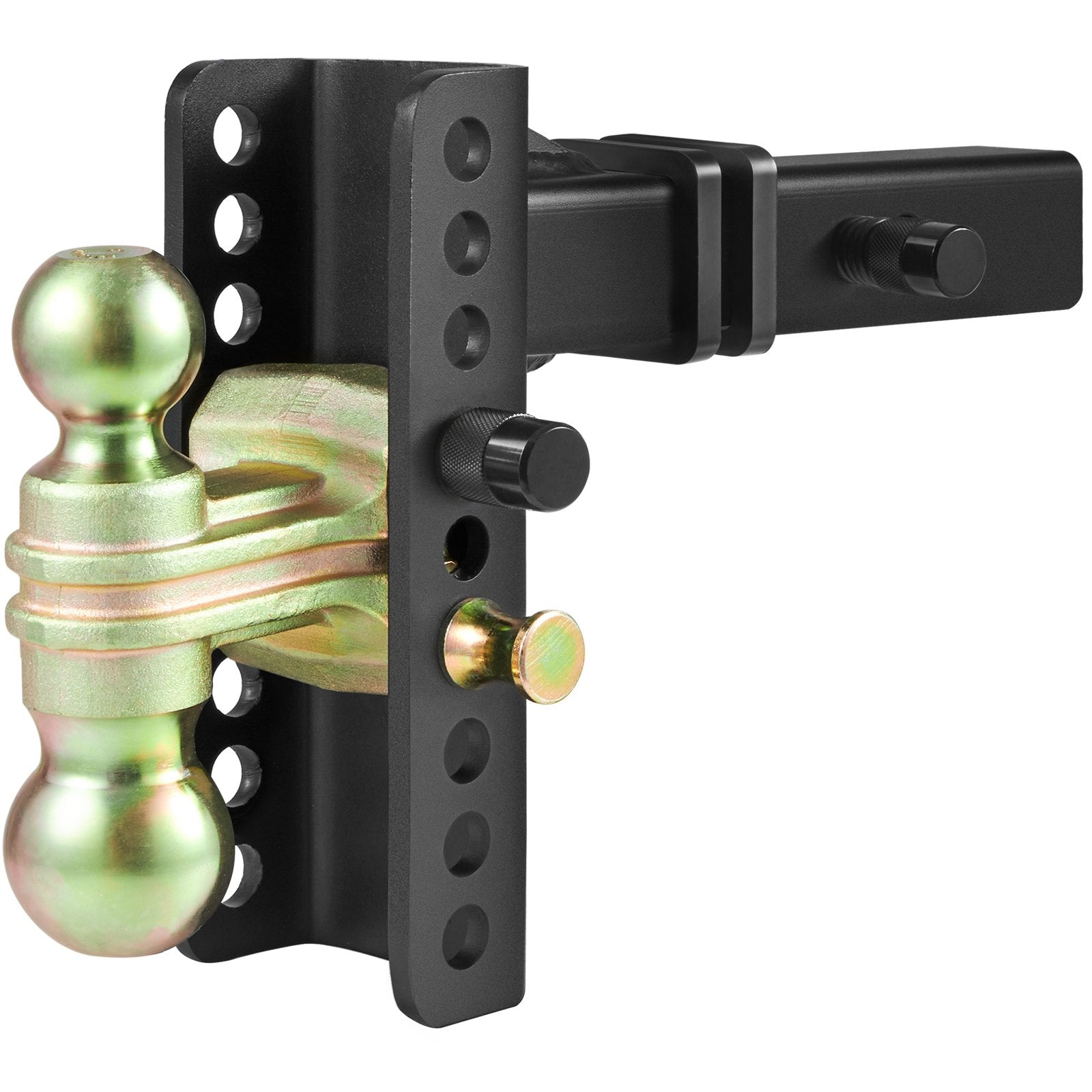 Trailer Hitch Adjustable 152.4mm Drop 114.3mm Rise 50.8mm Receiver Tow Balls