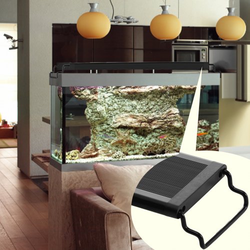 VEVOR 14W Aquarium Light Adjustable Timer 5-Level Brightness Freshwater Tank