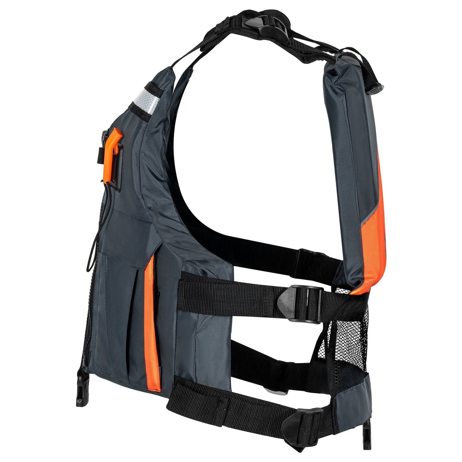Life Vest for Watersports 96N Buoyancy Jacket with Waterproof Nylon, Men & Women
