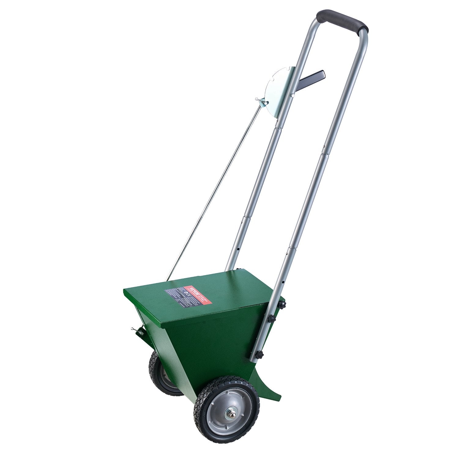 Dry Line Marker 2-Wheel 50/100mm Adjustable Field Chalker Rubber Handle Green