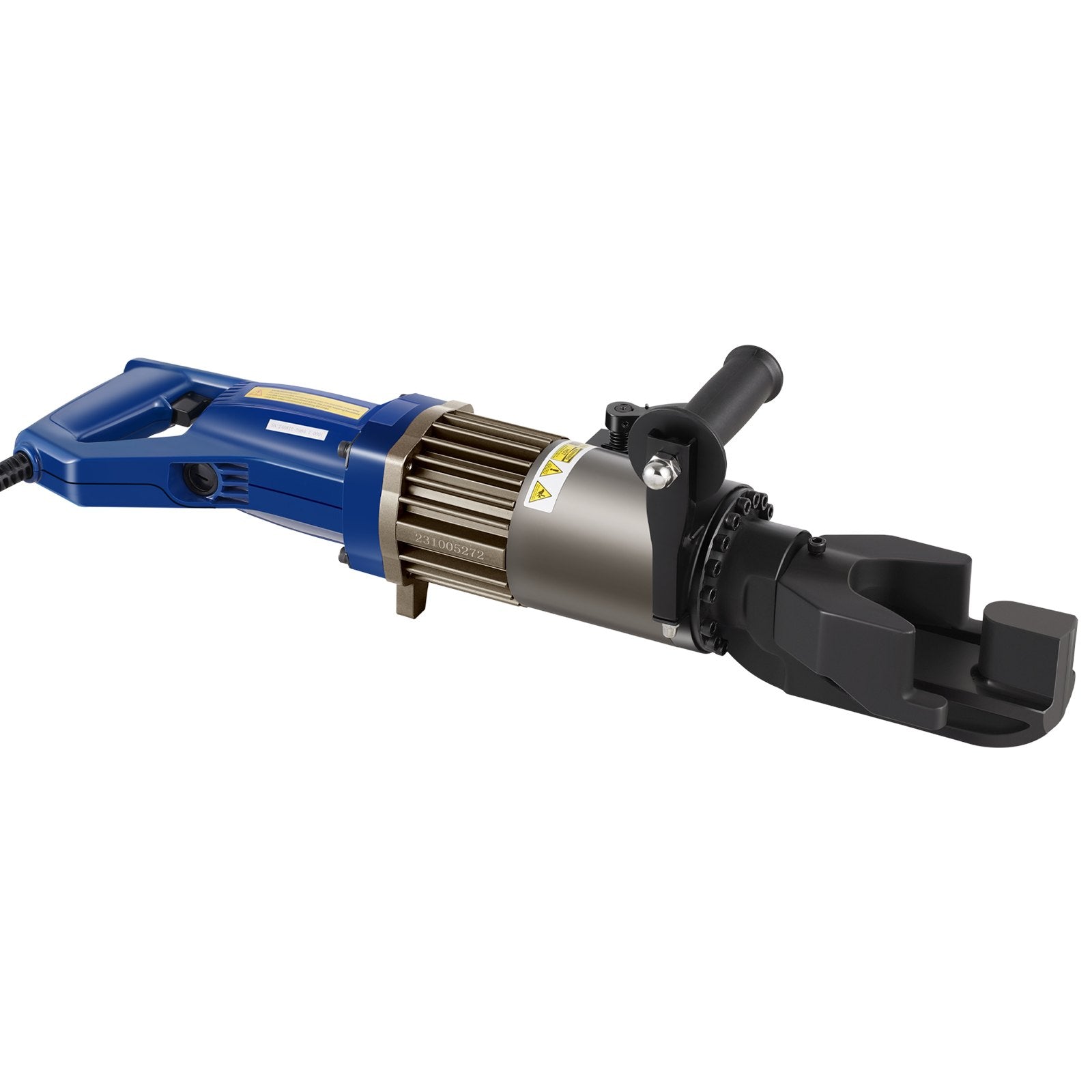 Electric Hydraulic Rebar Bender, 1500W Portable, Bends up to 3/4 Inch RN-22 Blue