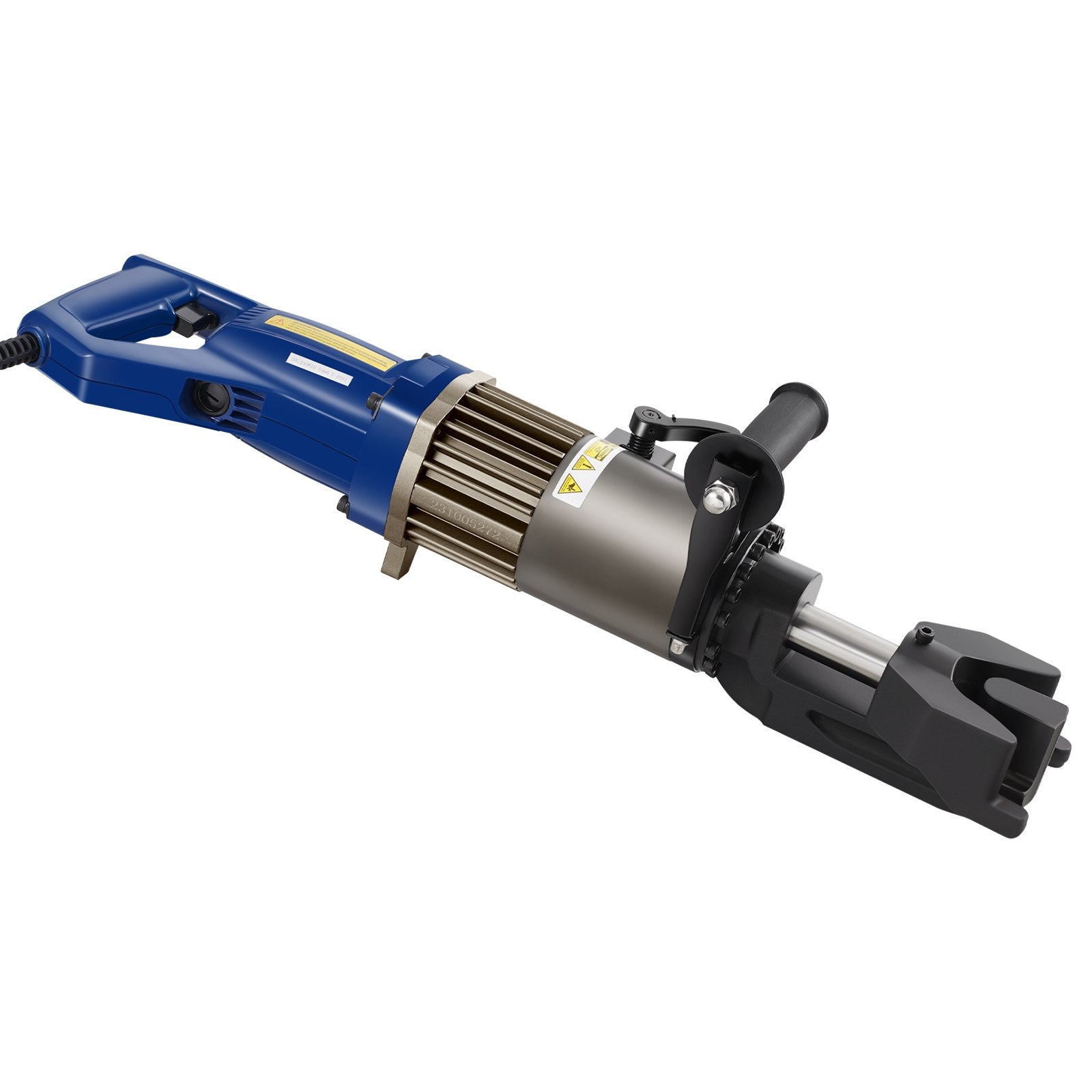 Electric Hydraulic Rebar Bender, 1500W Portable, Bends up to 3/4 Inch RN-22 Blue