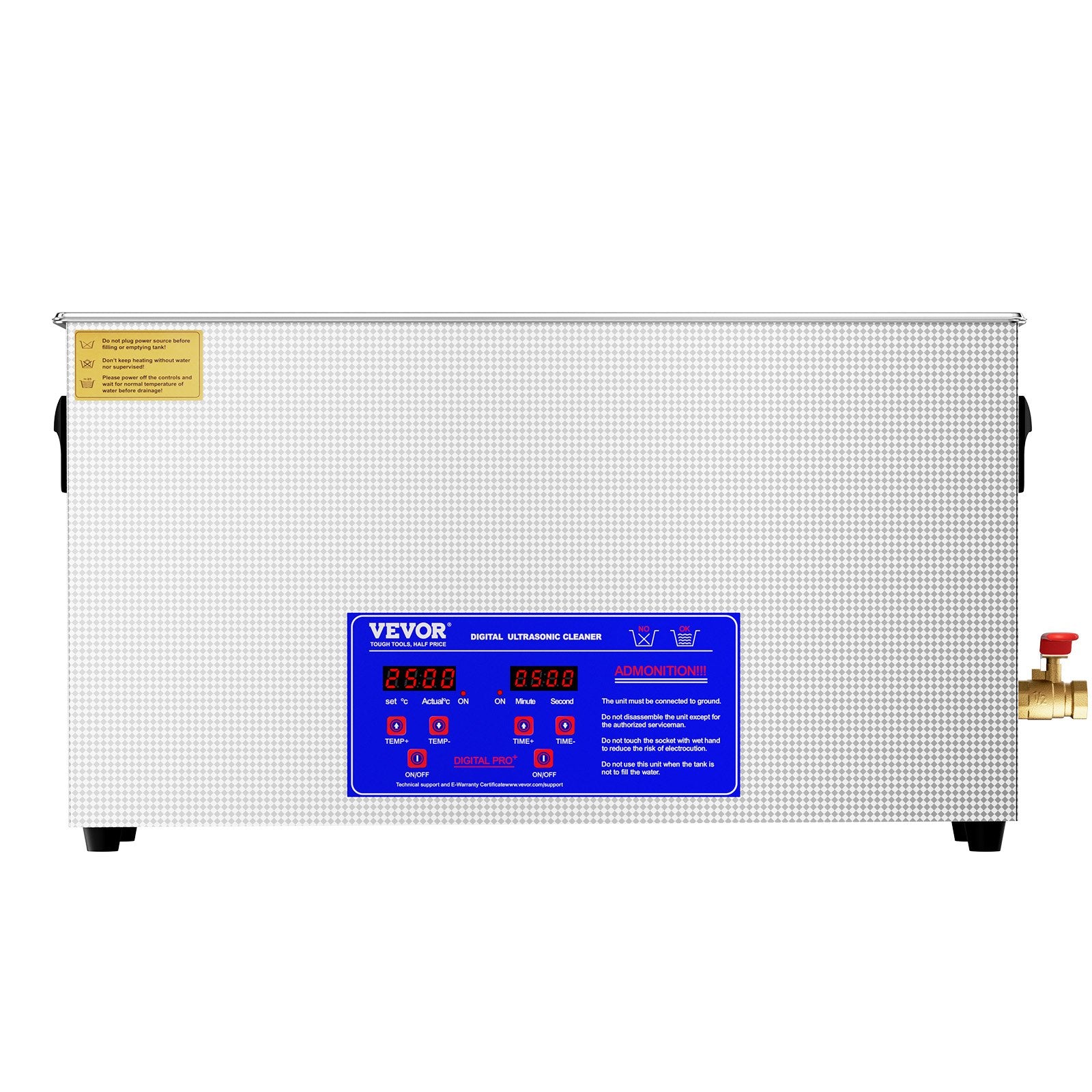 10L Ultrasonic Gun Cleaner 300W Digital 40kHz with Timer Heater for Gun Parts