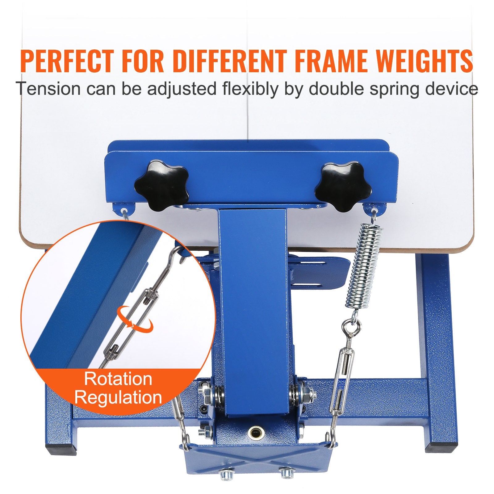Screen Printing Machine 1 Color 1 Station 21.2x17.7in Double-Layer Adjustable