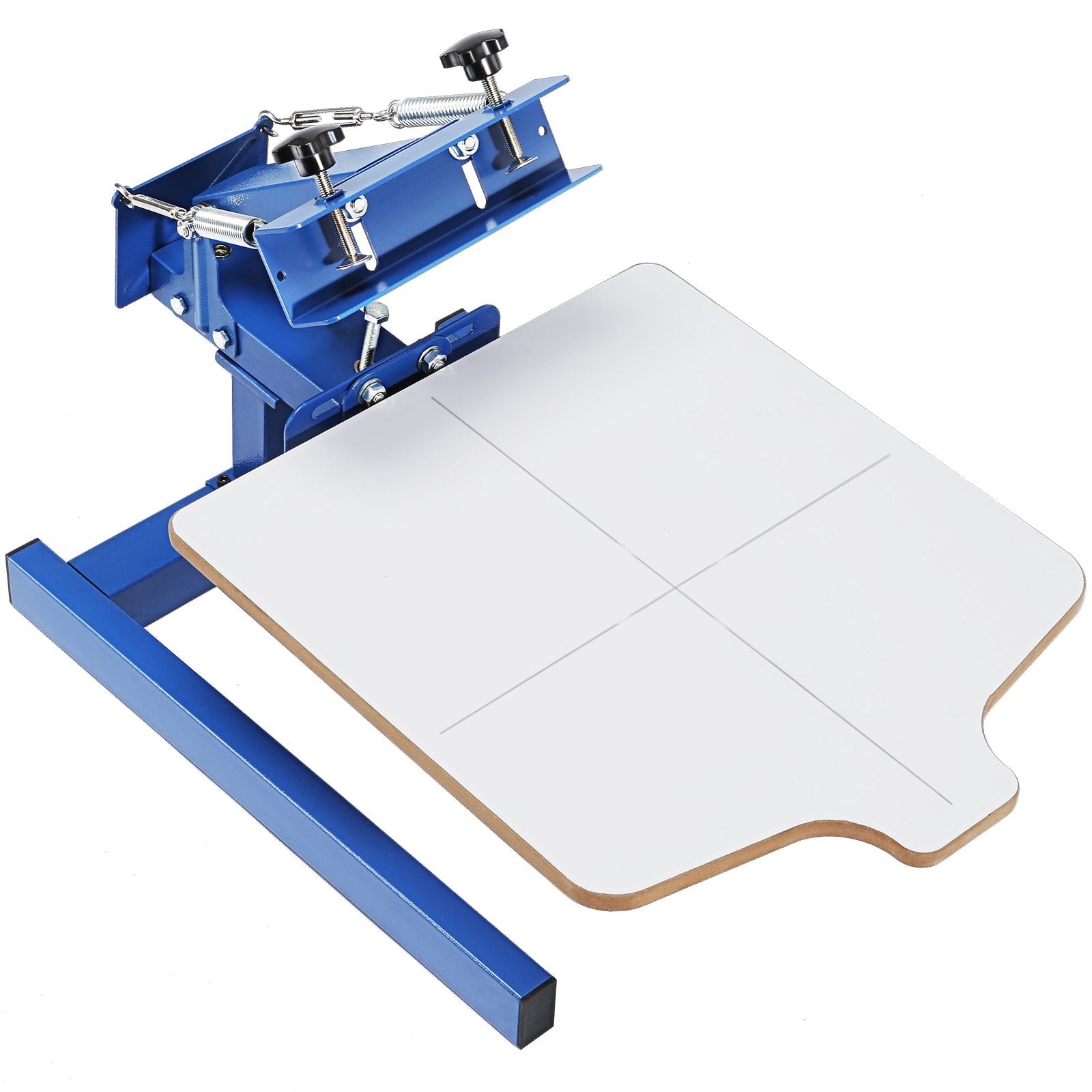Screen Printing Machine 1 Color 1 Station 21.2x17.7in Double-Layer Adjustable