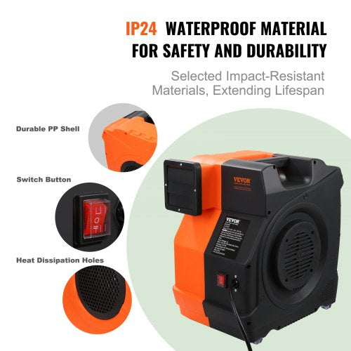 Inflatable Blower 1100W 1.7HP Commercial Air Pump 3100 RPM for Bounce House