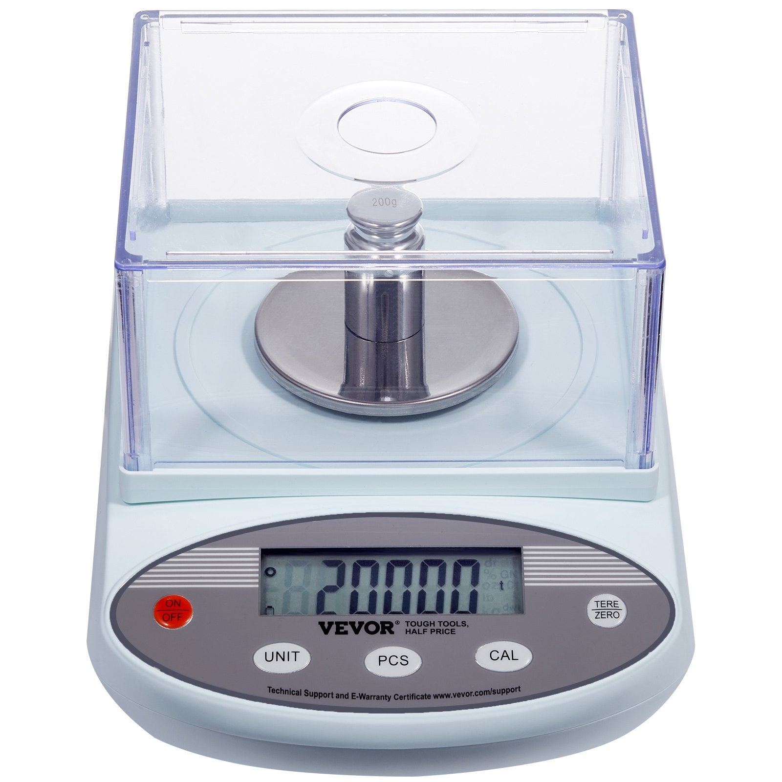 High Precision Digital Analytical Balance Lab Weighing Scale 0.001g–0.01g LCD