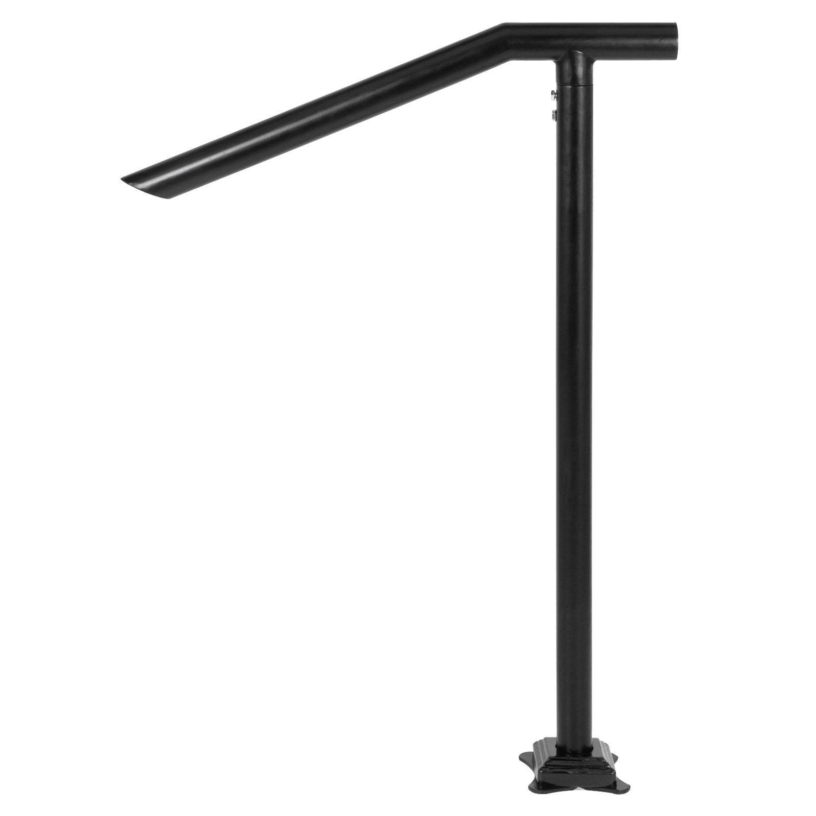 1-3 Step Handrail Railing Steel 150 kg Capacity with Screw Kit