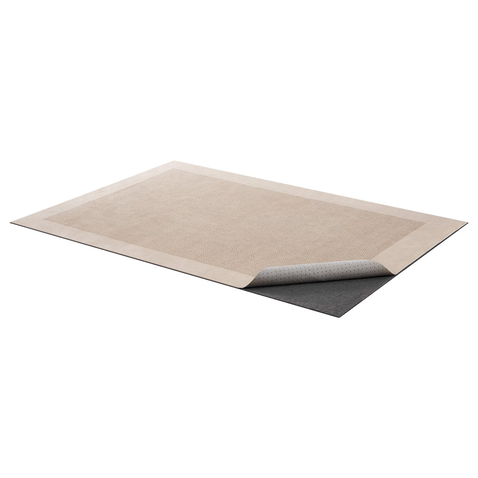 Non-Slip Rug Pad Carpet Underlay with Felt Cushion & Rubber Gripper