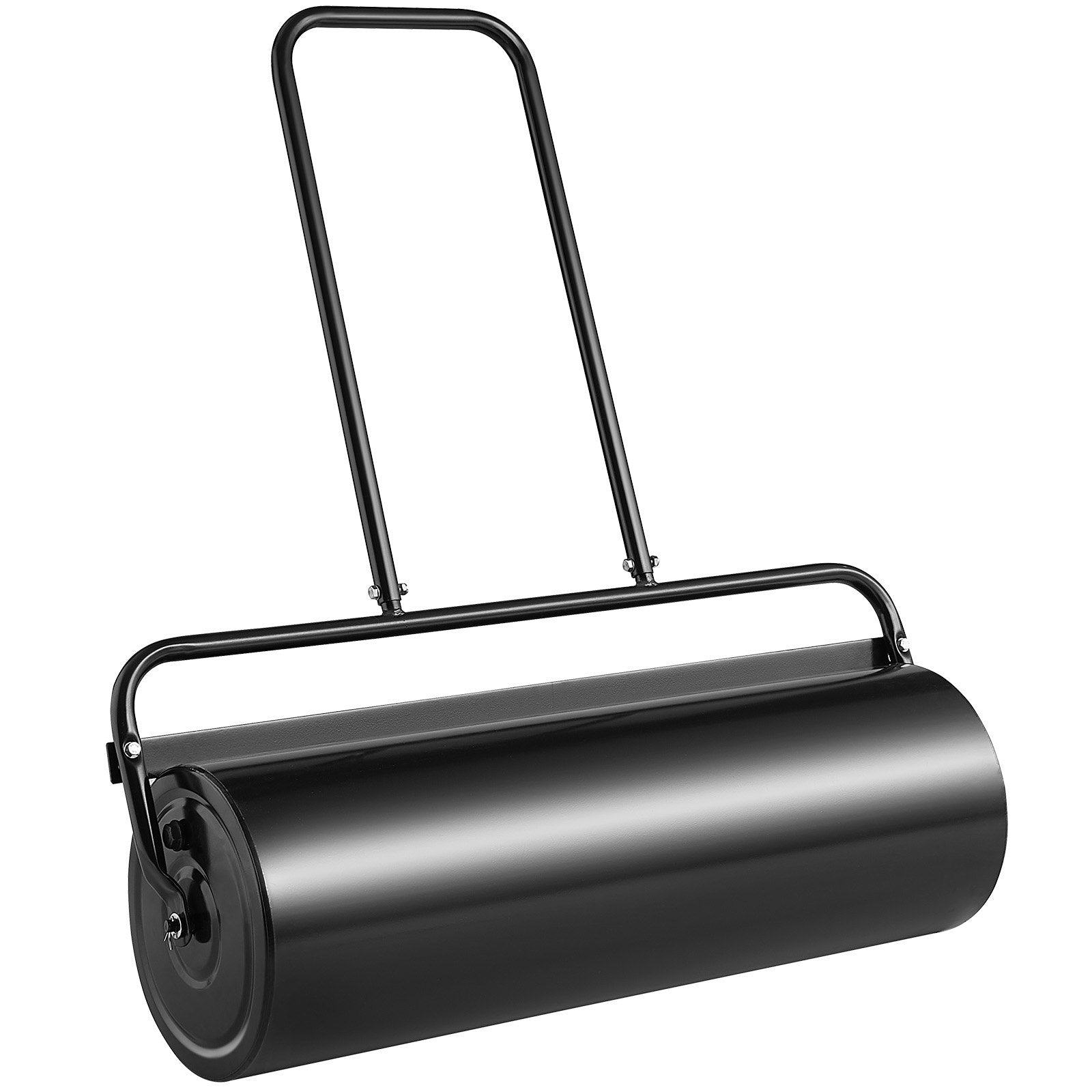 Lawn Roller 17 Gallon Sand Water Filled Steel Sod U-Shaped Ergonomic Handle