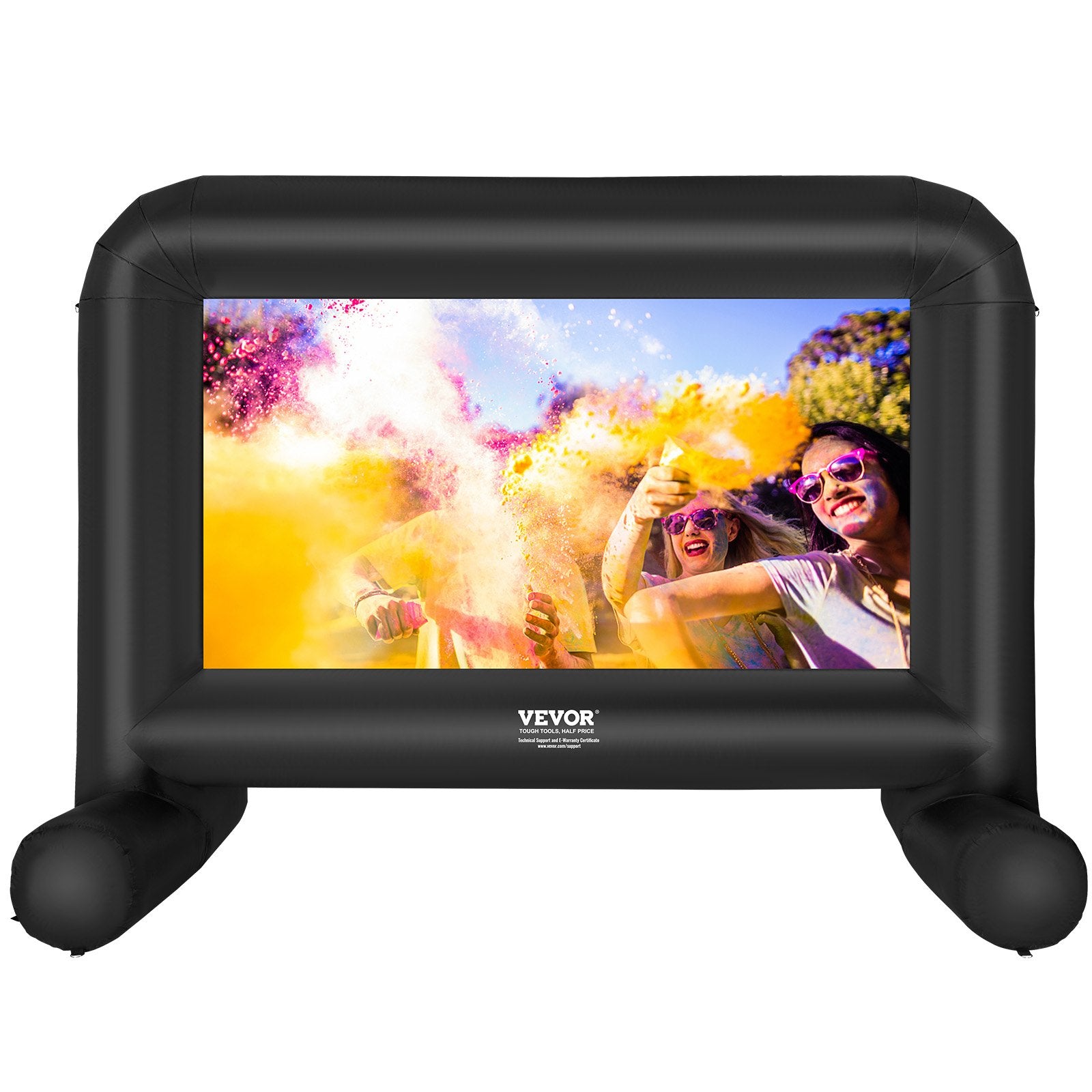 Inflatable Movie Screen 14FT Outdoor Projector Screen with Blower Carrying Bag