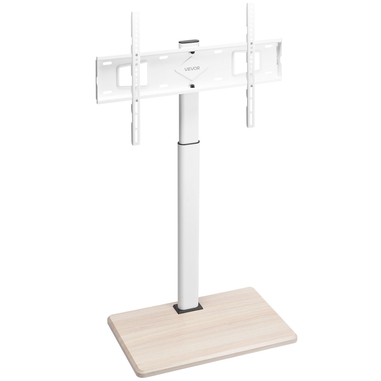 Rolling TV Stand Mobile Cart 32-70" Screens Height Adjustable 25° Rotation 45kg