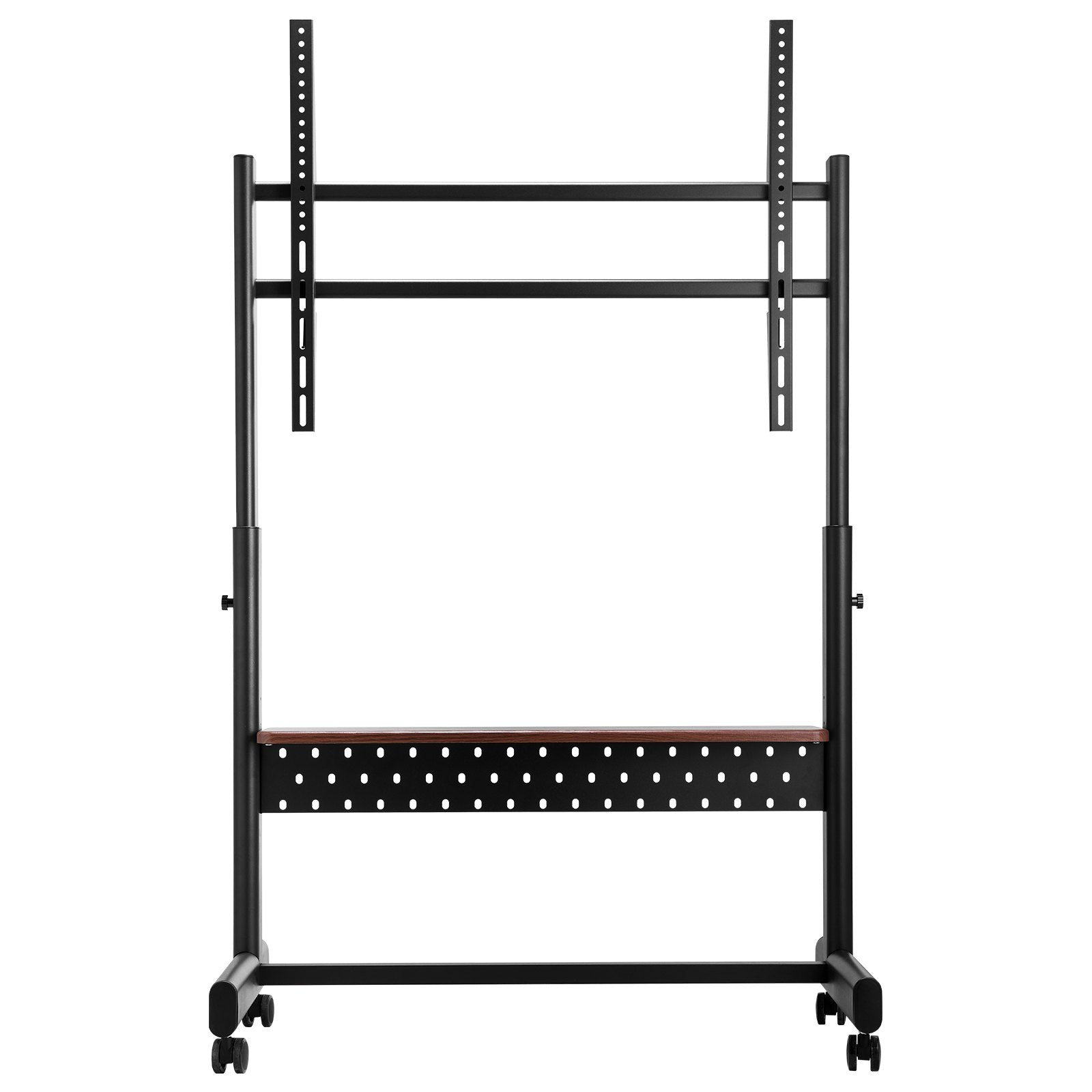 Rolling TV Stand Mobile Cart for 55-100 Inch Screens with Tray