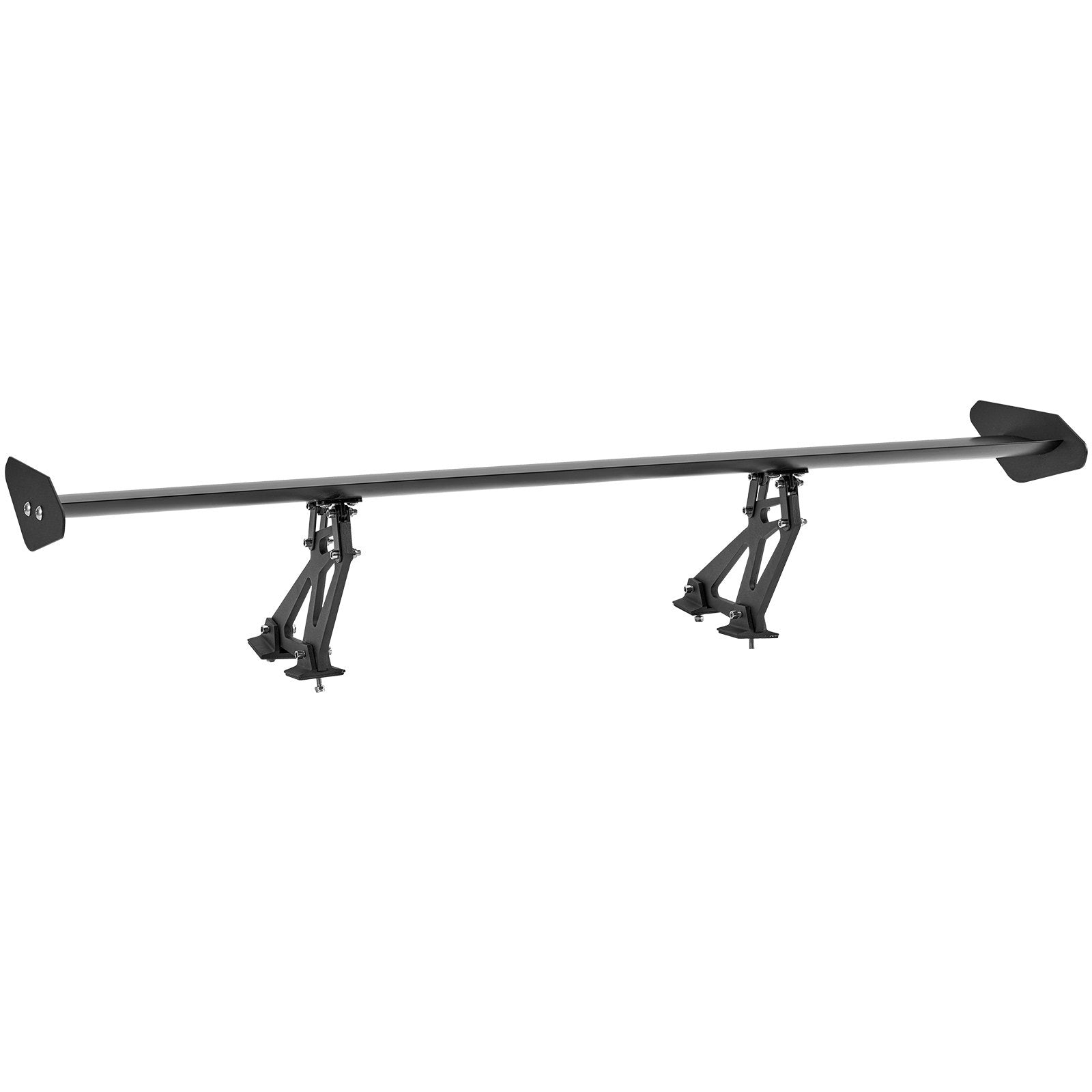 GT Wing Car Spoiler 43.3 in Single Deck Adjustable Aluminum Racing Black