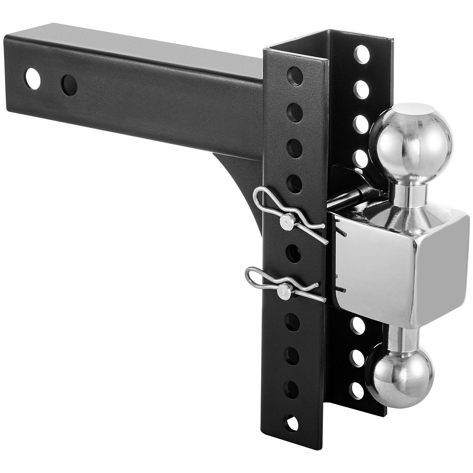 Adjustable Trailer Hitch 51mm Receiver 203mm Drop 6350kg Adjustable Hitch