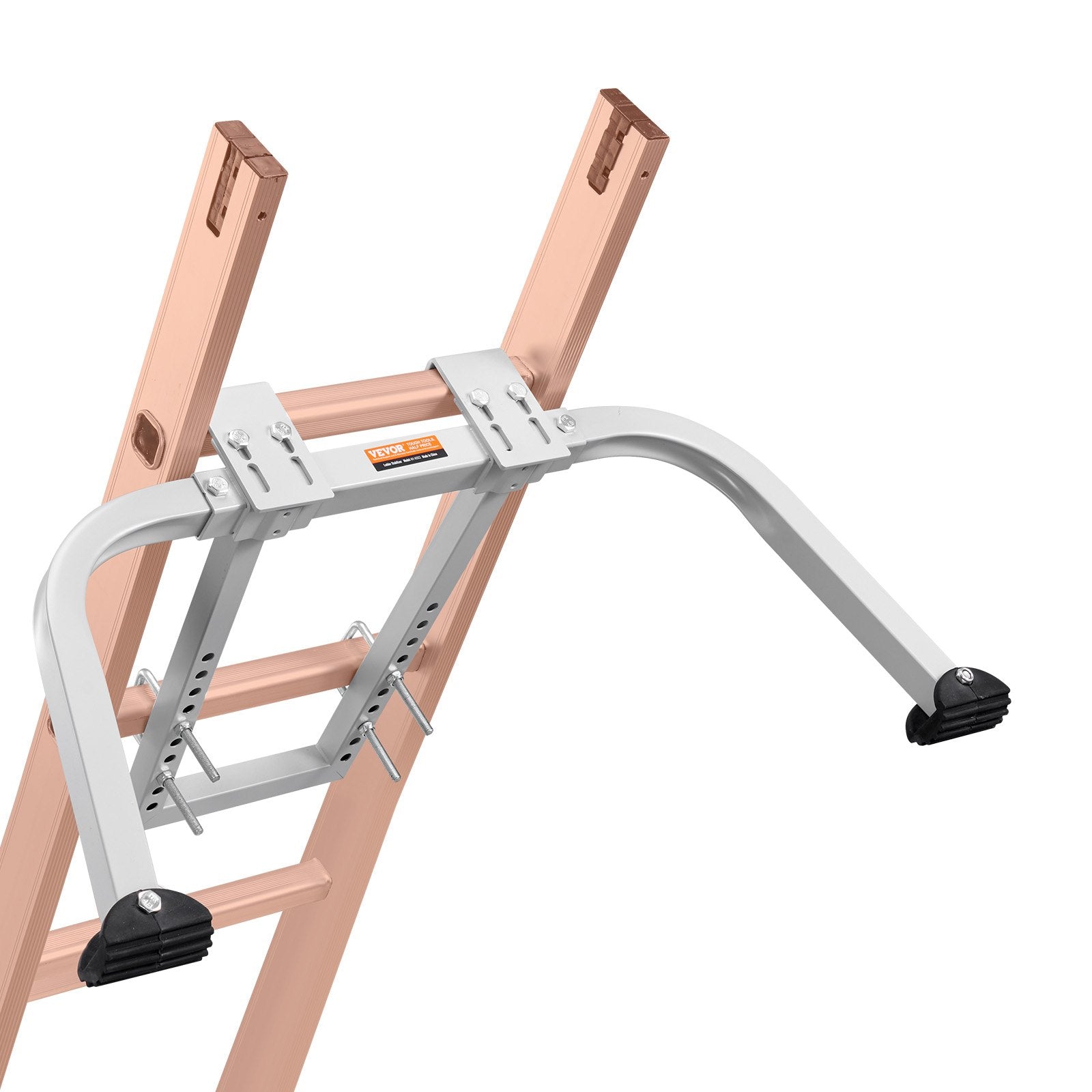 Ladder Stabilizer Heavy Duty Steel Roof Hook with Wing Span Standoff Anti-Slip