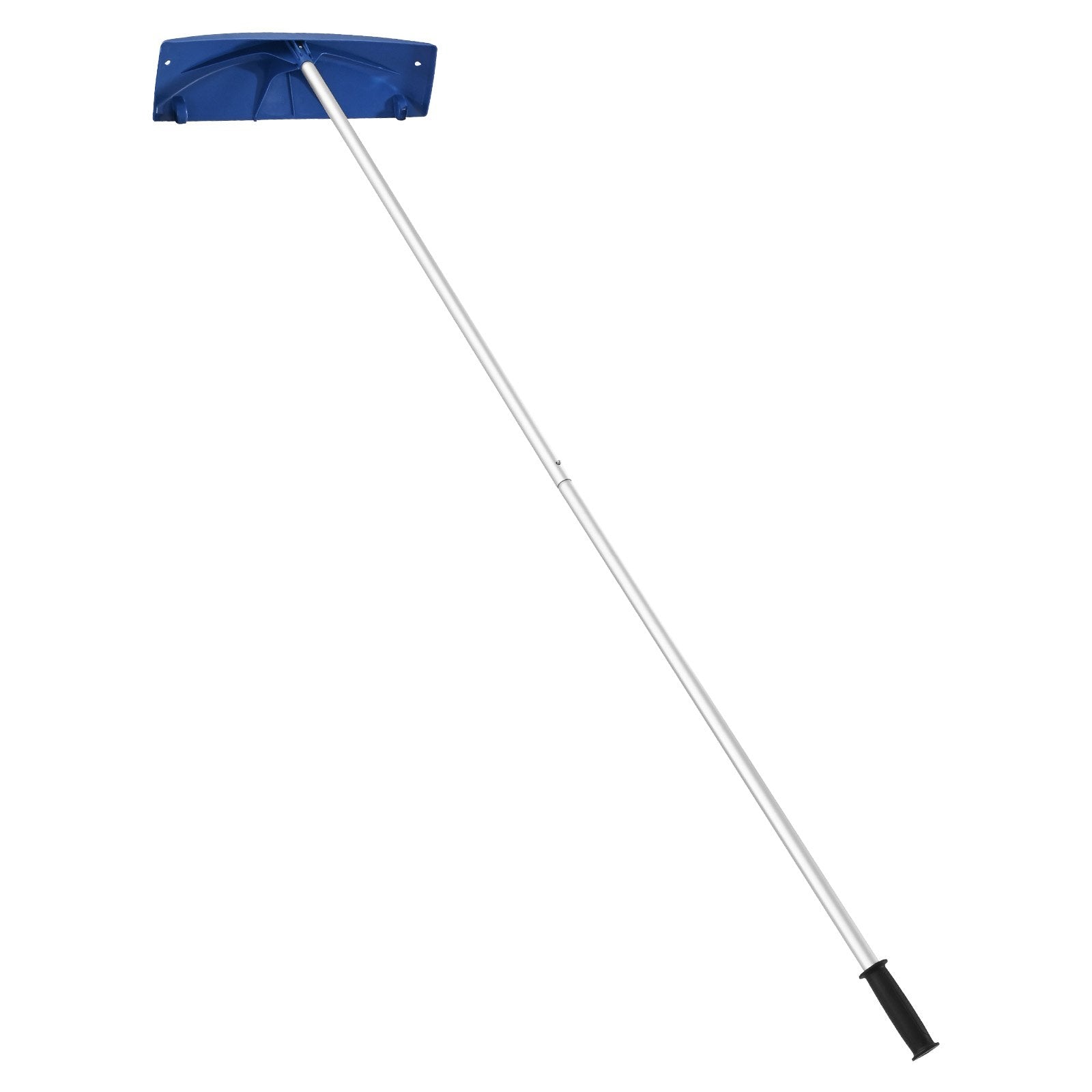 Snow Roof Rake 60cm PP Plastic Blade 1.18-5.55m Adjustable with Wheels Anti-Slip