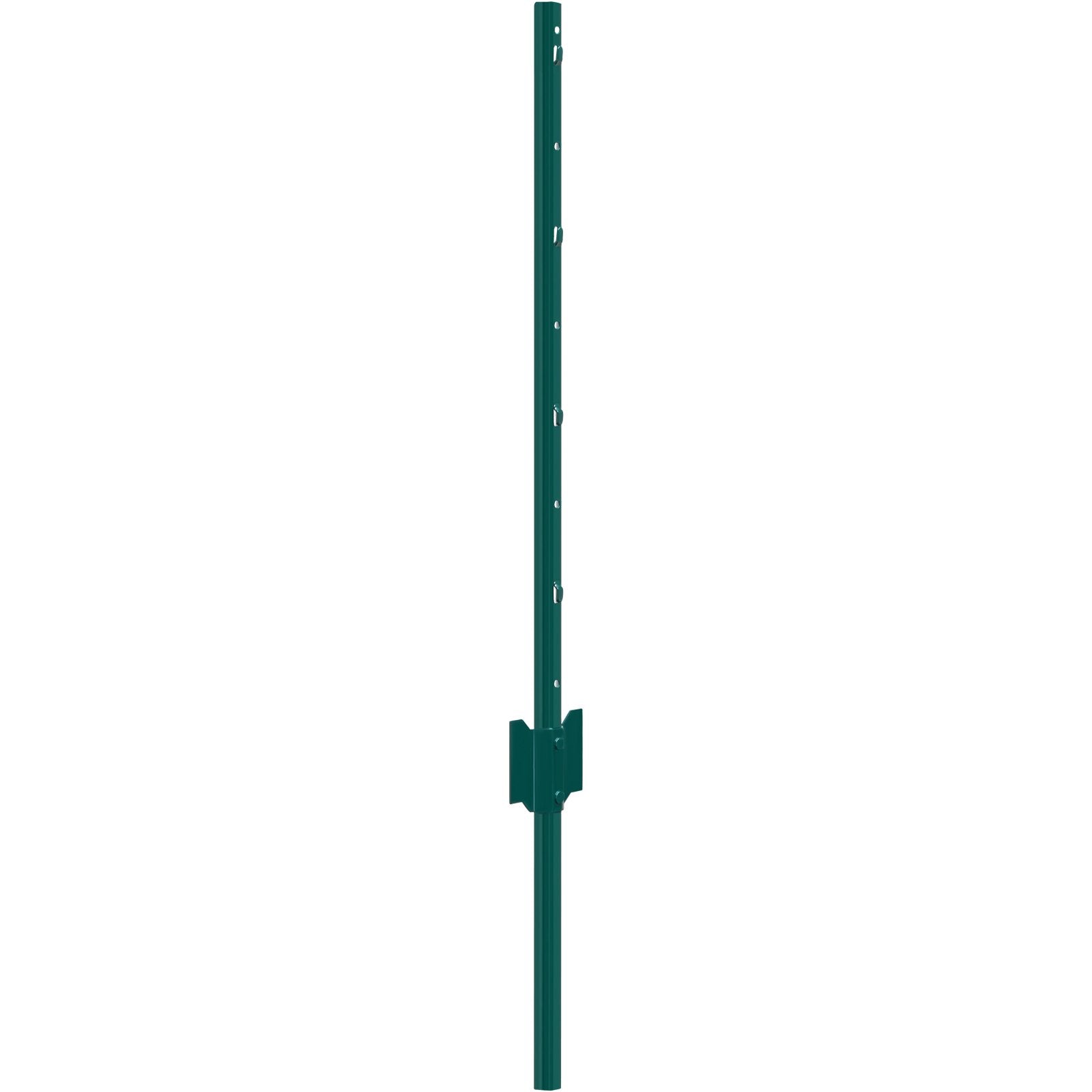 3 Feet Fence Post 10 Pack U-Channel Heavy Duty Metal Stakes for Garden Yard Lawn