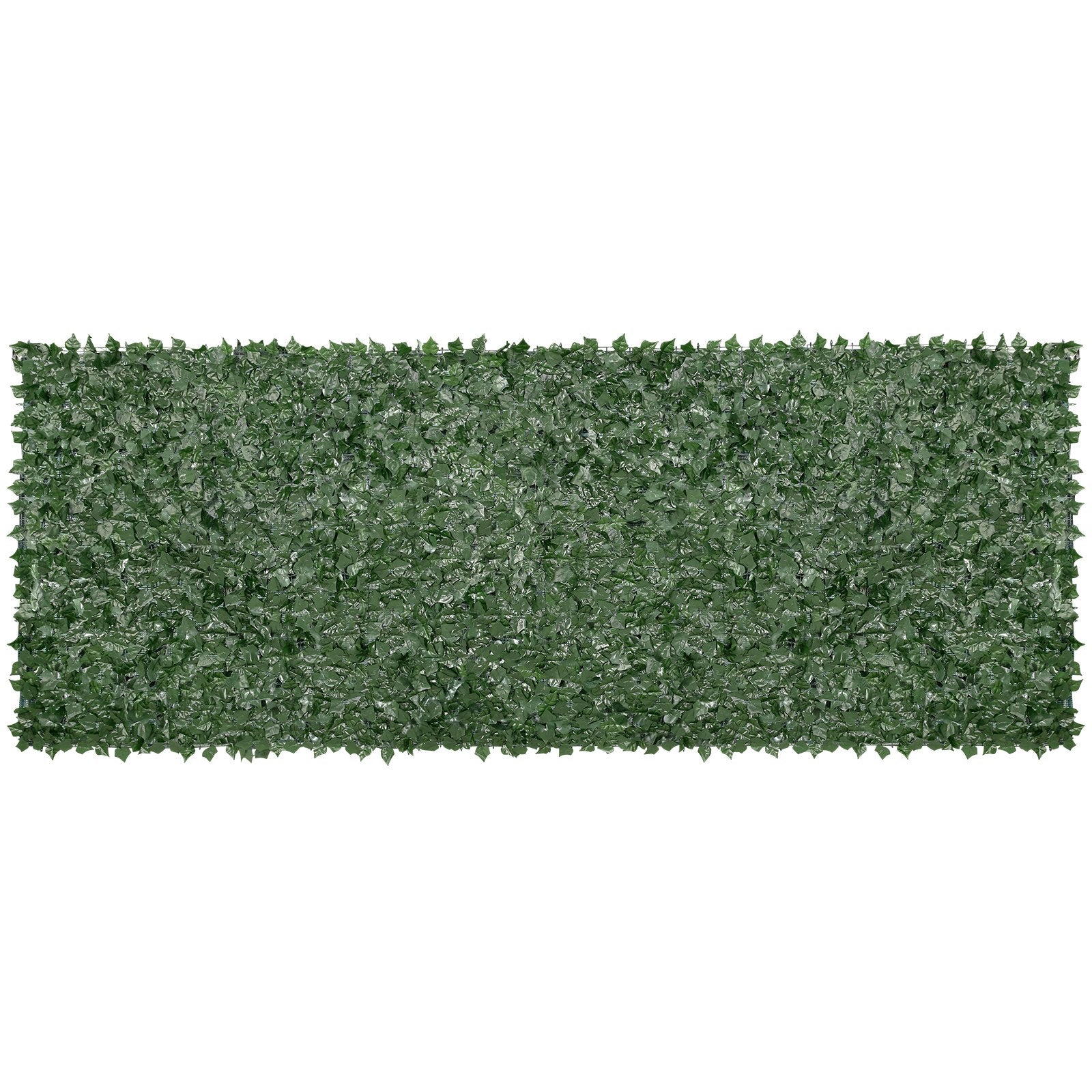 Ivy Privacy Fence 59x158in Artificial Green Wall Screen Faux Hedges Vine