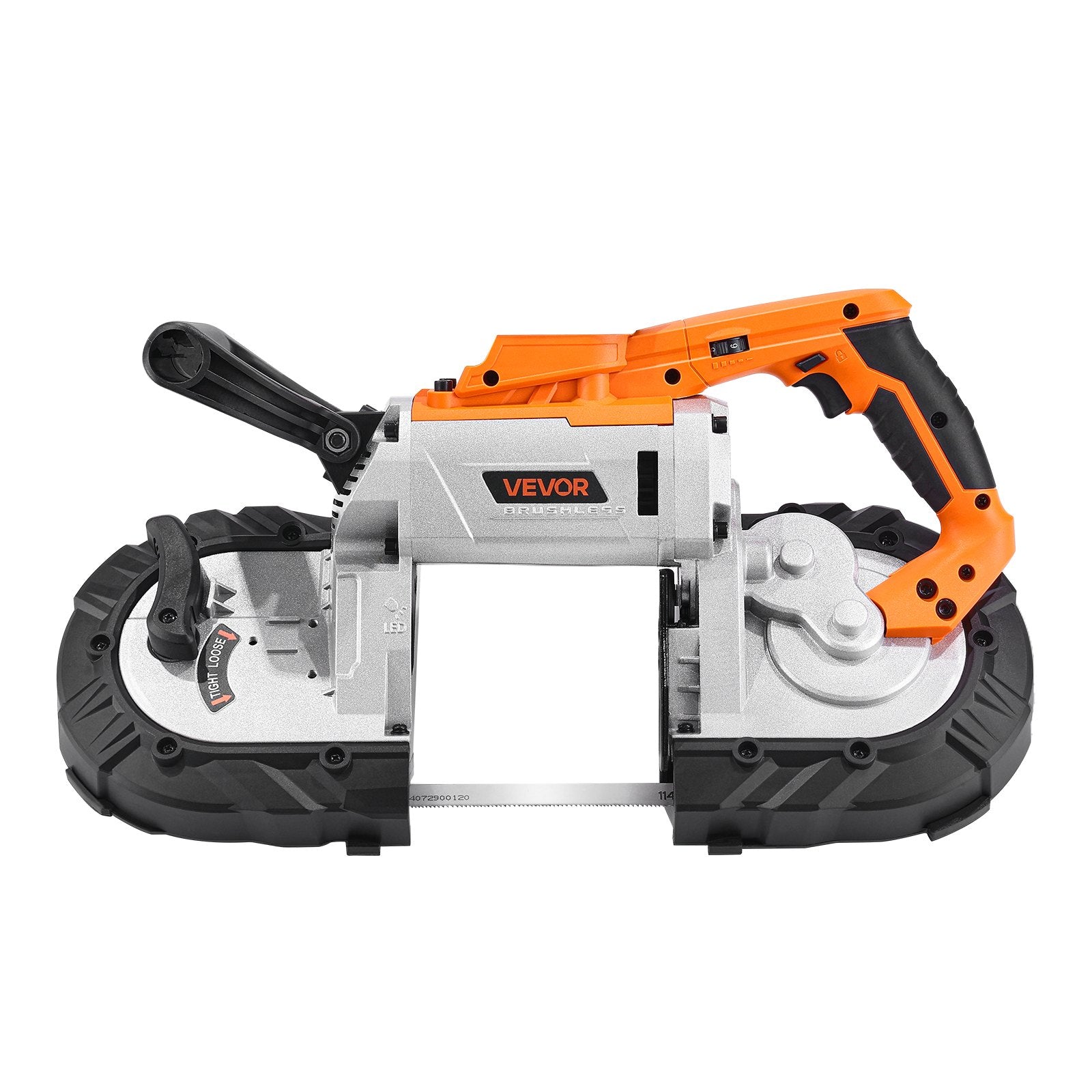 Portable Band Saw 5" Deep Cut 360W Brushless Cordless 0-192m/min for Metal/Wood