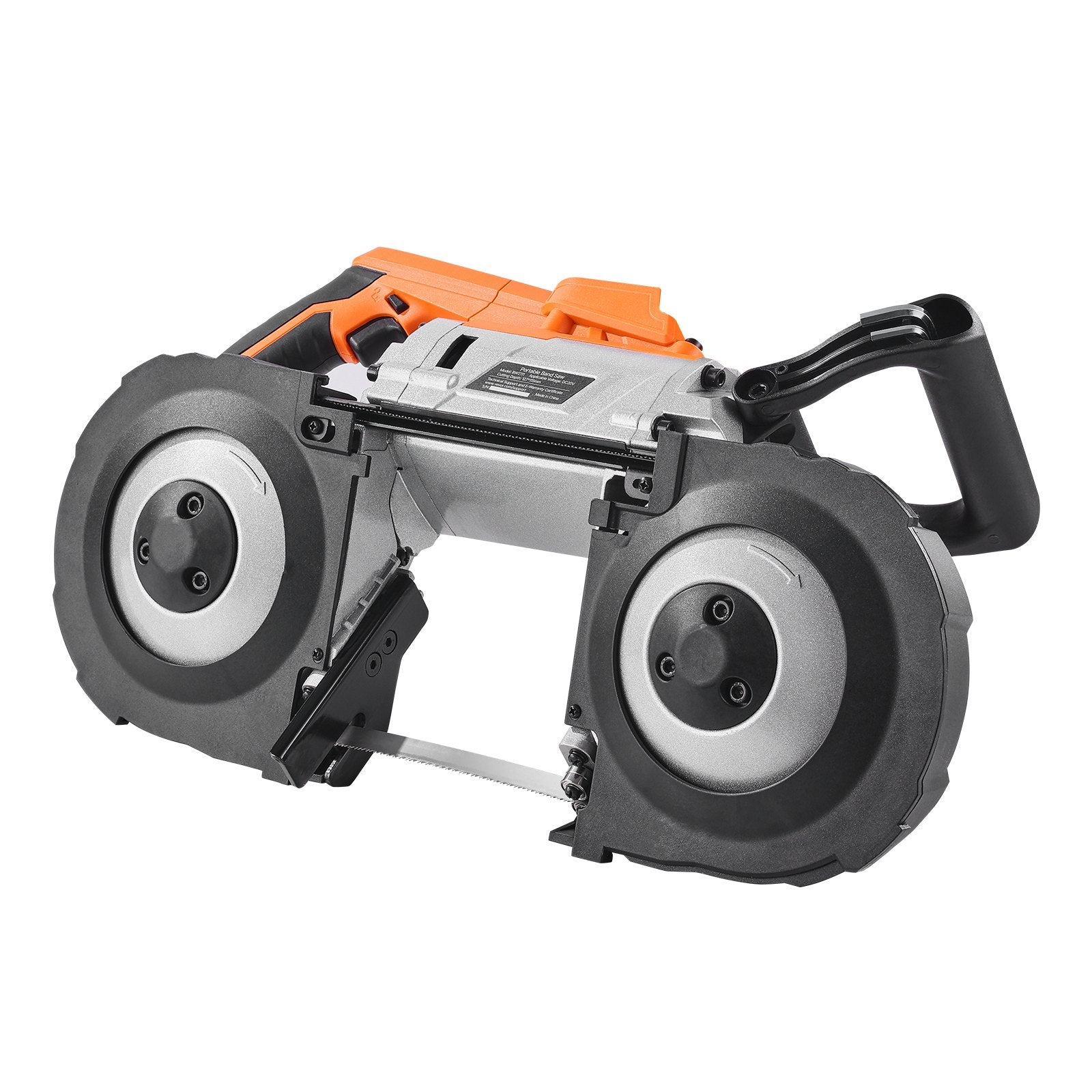 Portable Band Saw 5" Deep Cut 360W Brushless Cordless 0-192m/min for Metal/Wood