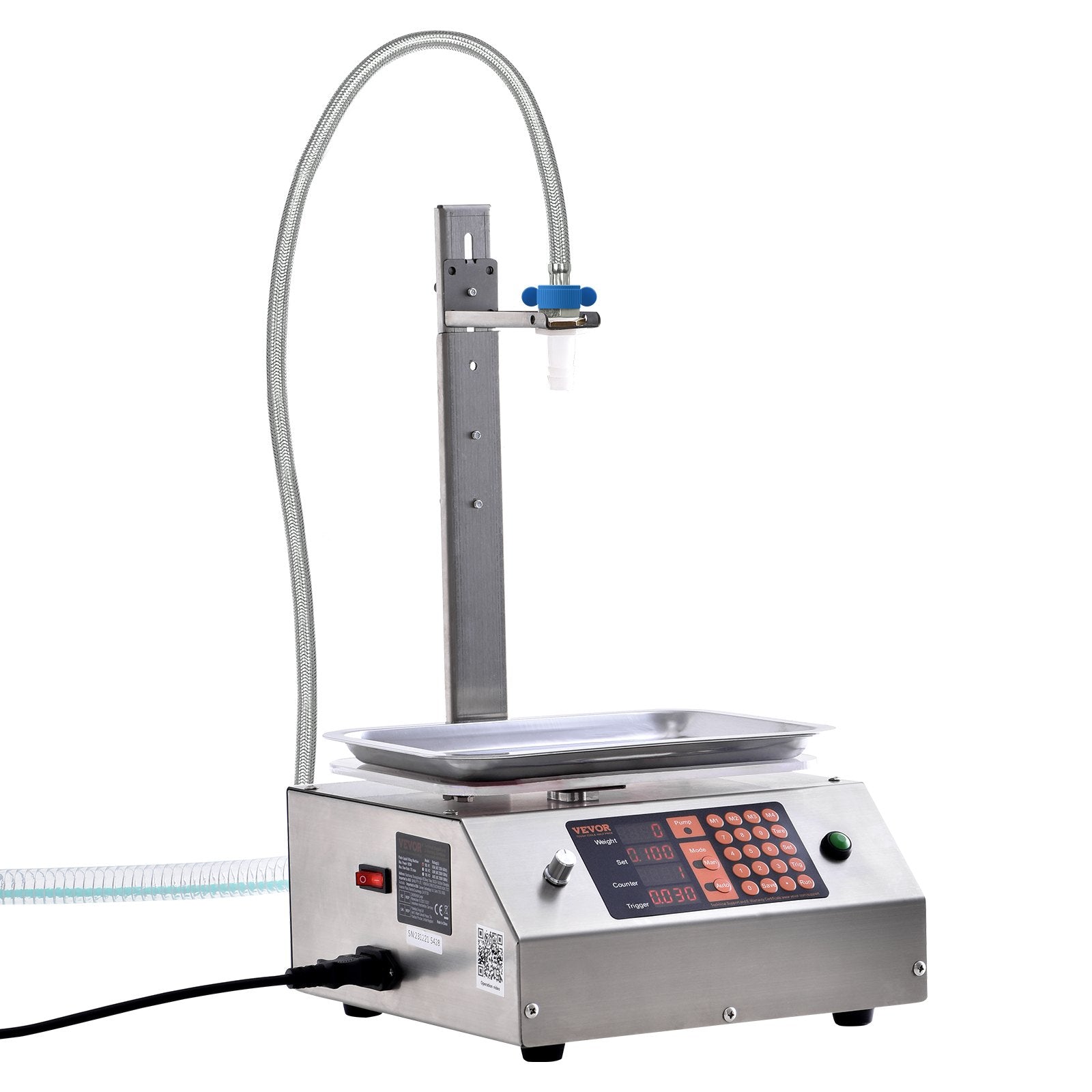 Liquid Filling Machine 30-15000g Automatic Bottle Filler Digital Control