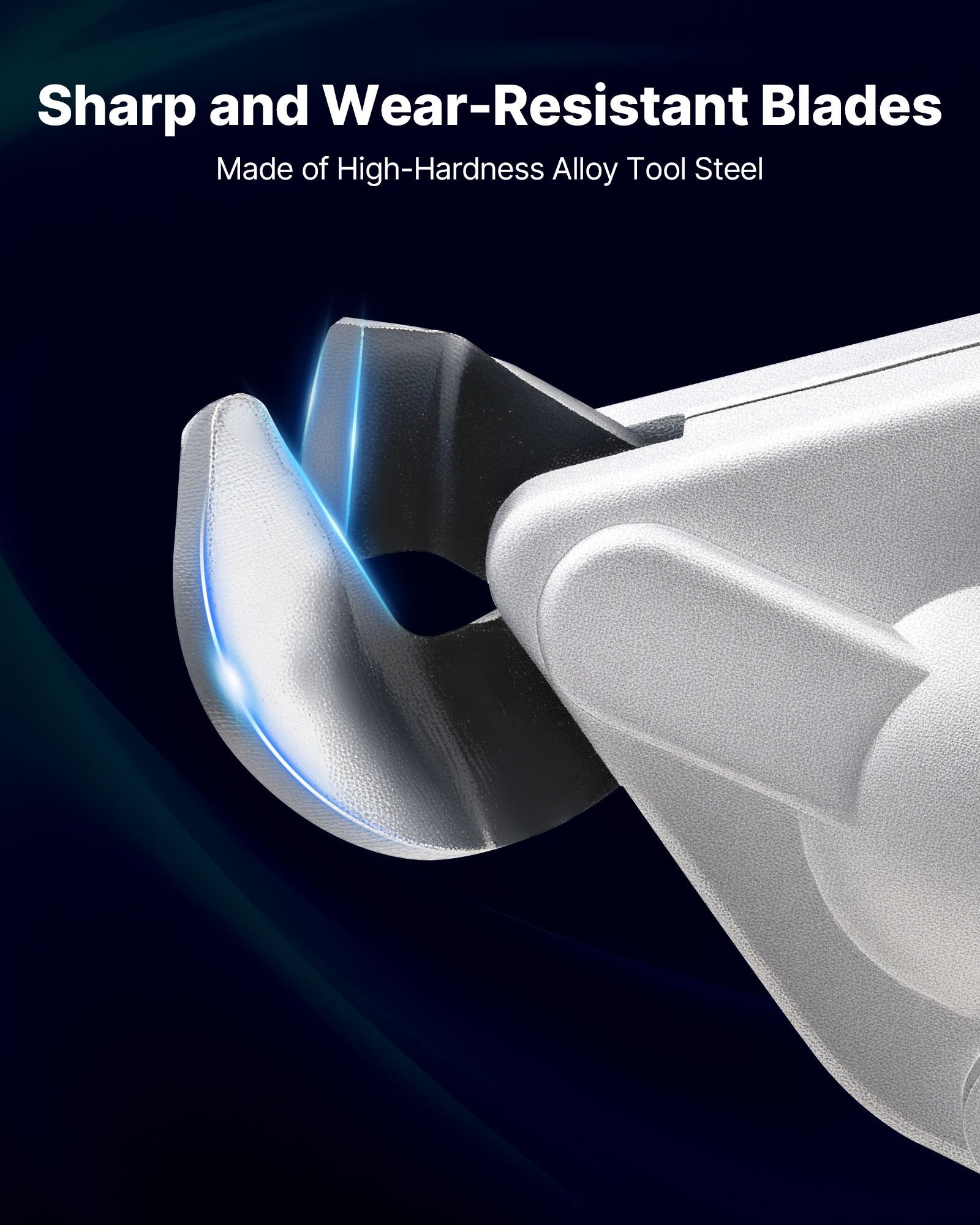 Cordless Metal Shear 360° Head Dual Blade Cutter for Steel Aluminum
