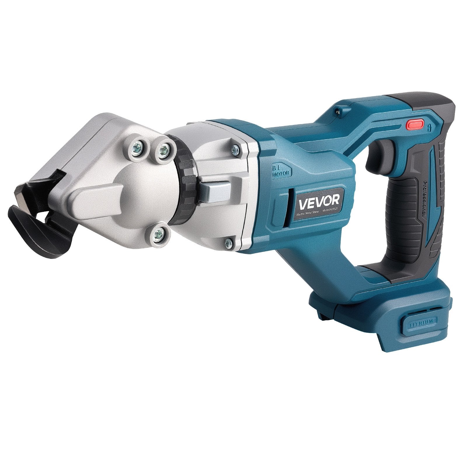 Cordless Metal Shear 360° Head Dual Blade Cutter for Steel Aluminum