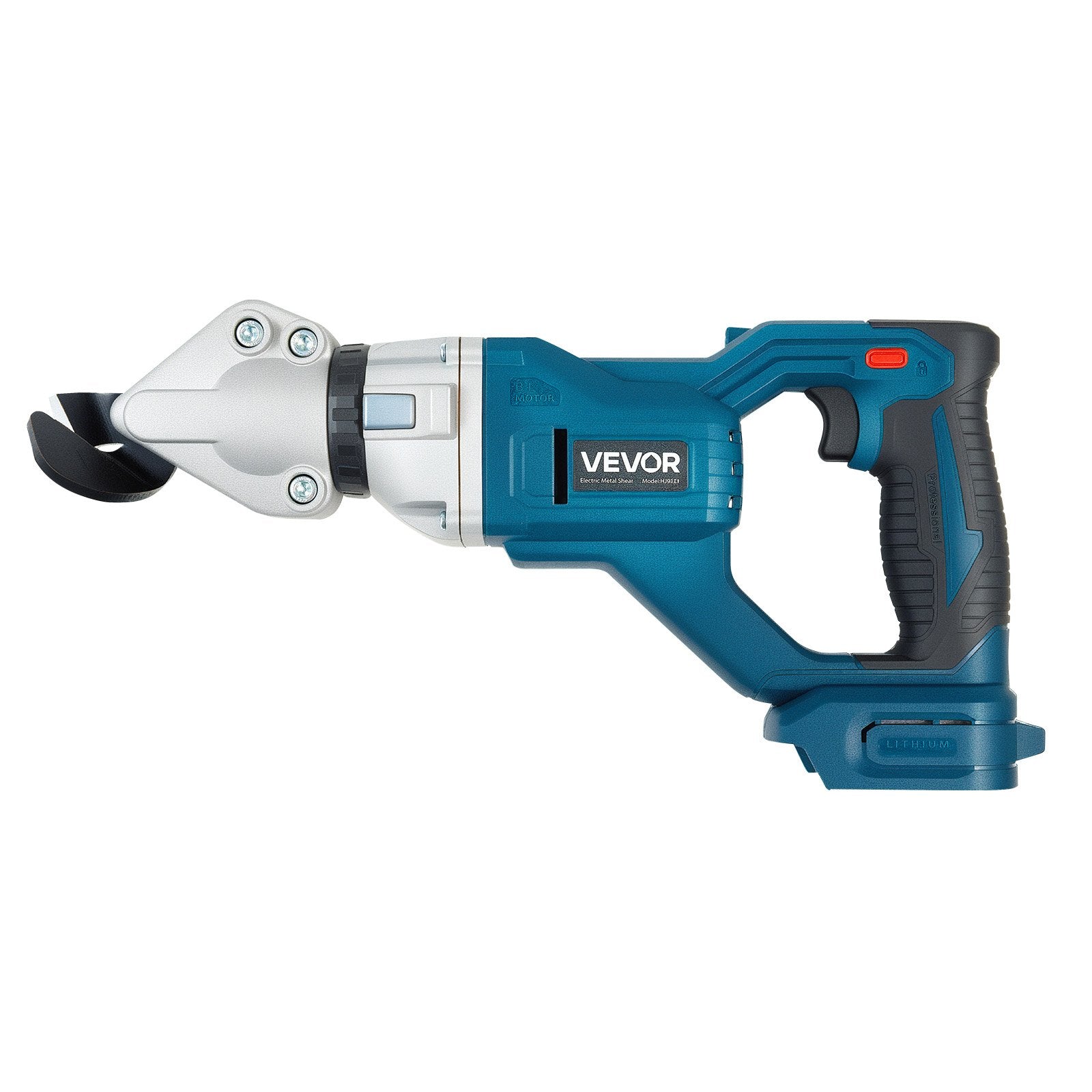 Cordless Metal Shear 360° Head Dual Blade Cutter for Steel Aluminum