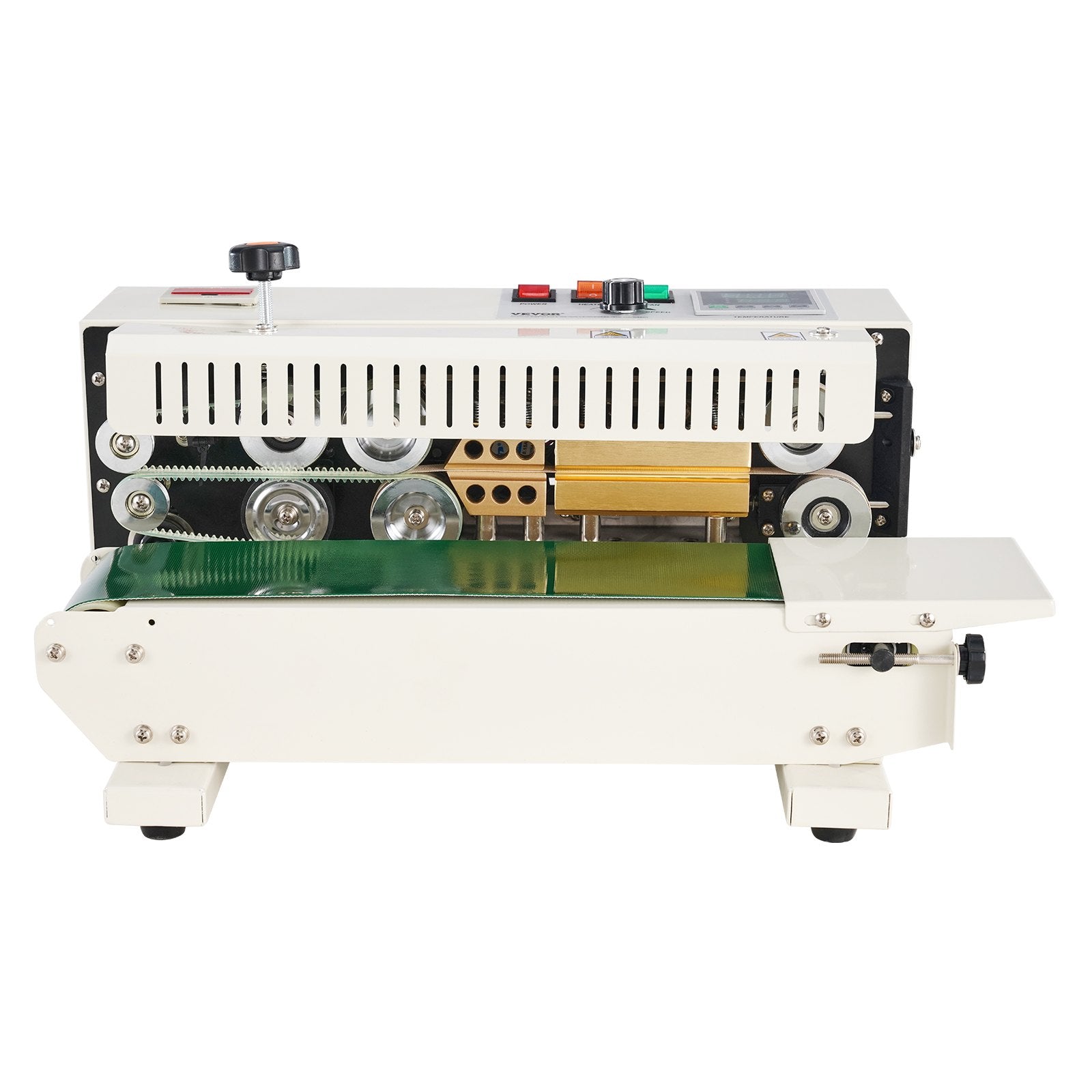 Bag Sealing Machine Continuous Band 6-12mm Seal Width Digital Count Function