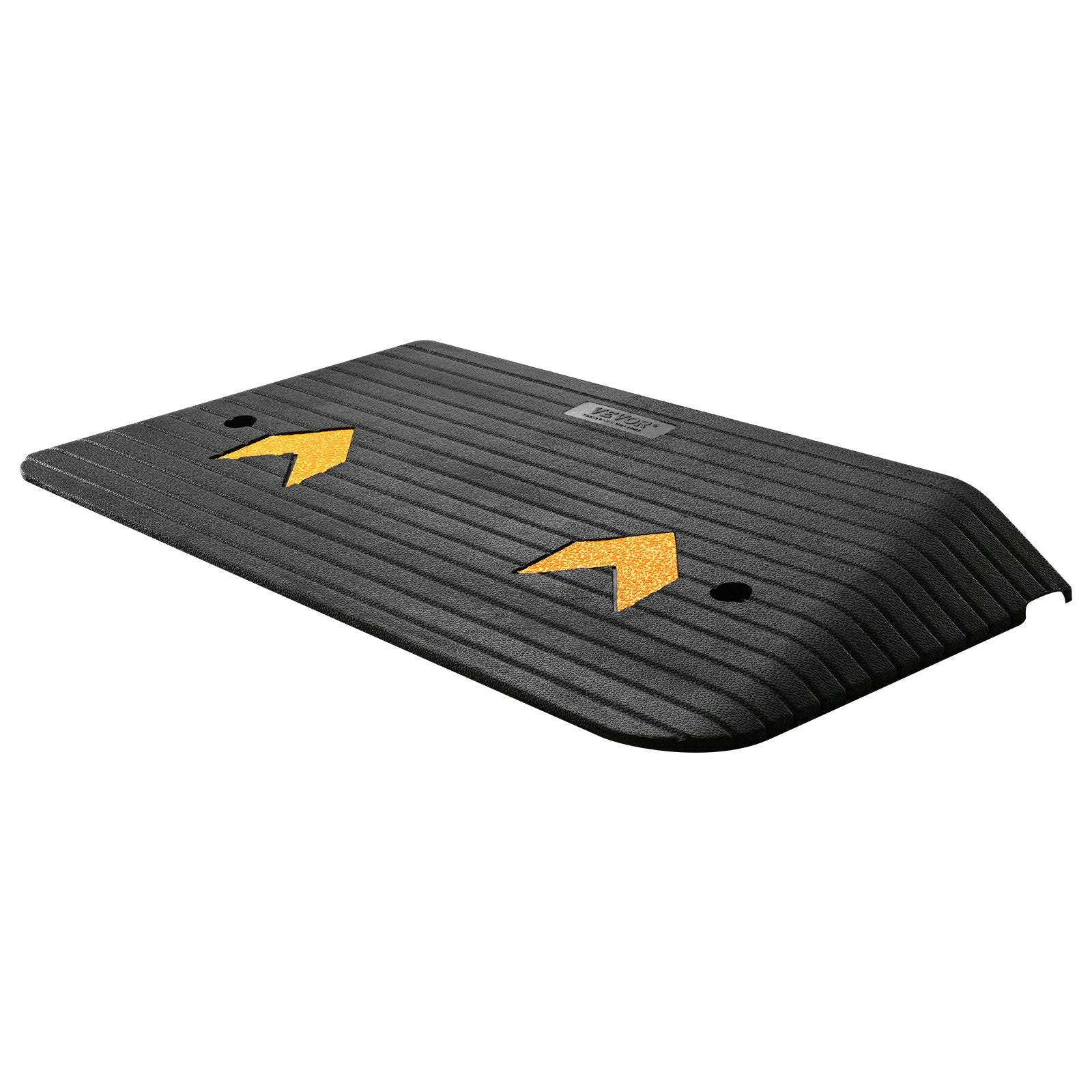 Threshold Ramp Rubber 7.6cm Rise Door with Natural Non-Slip Surface Upgraded