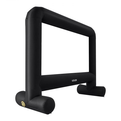 VEVOR 15 ft Inflatable Projection Screen with Portable Storage Bag for Movies