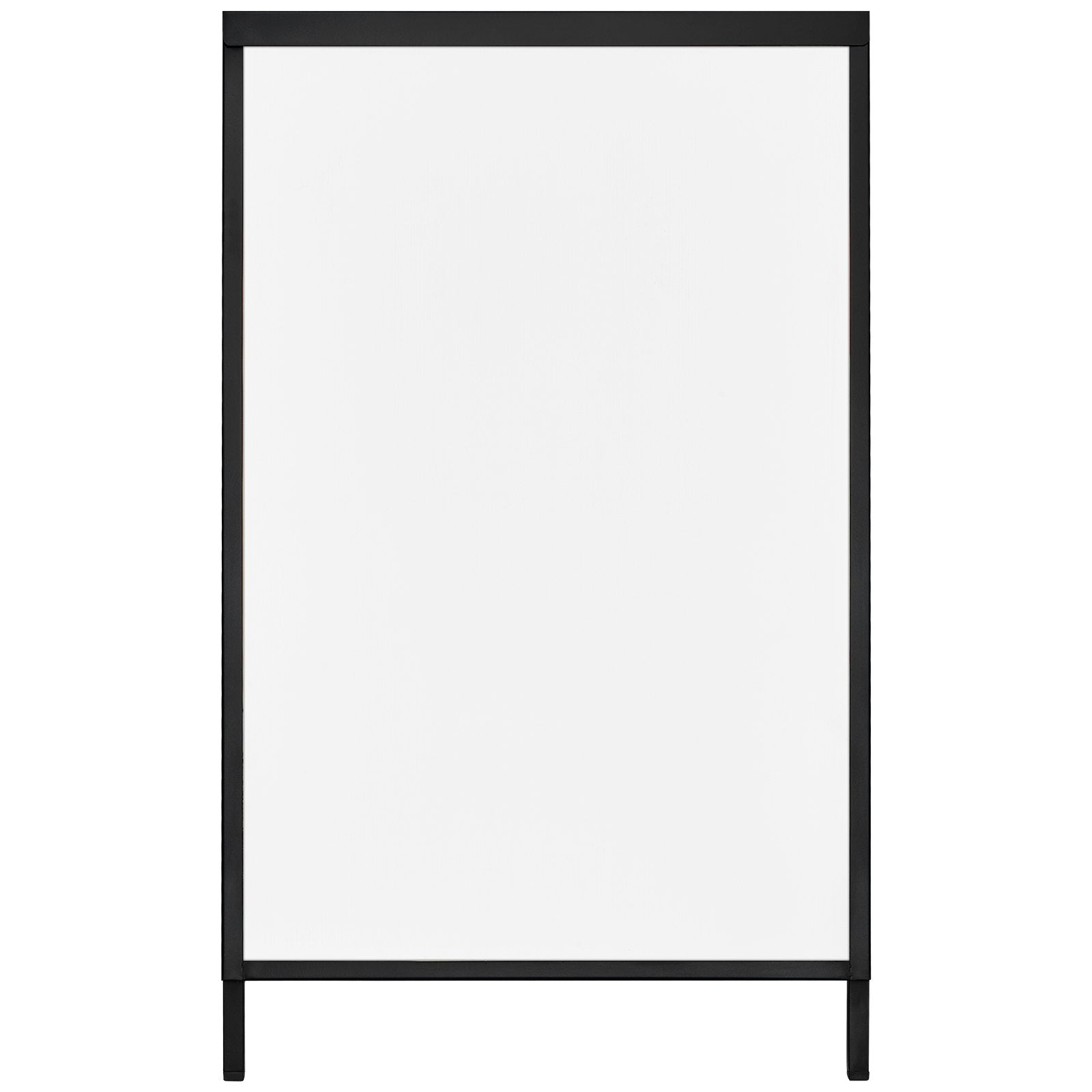 A Frame Sidewalk Sign 61x91cm Heavy Duty Double-Sided Steel Pavement Frame Only