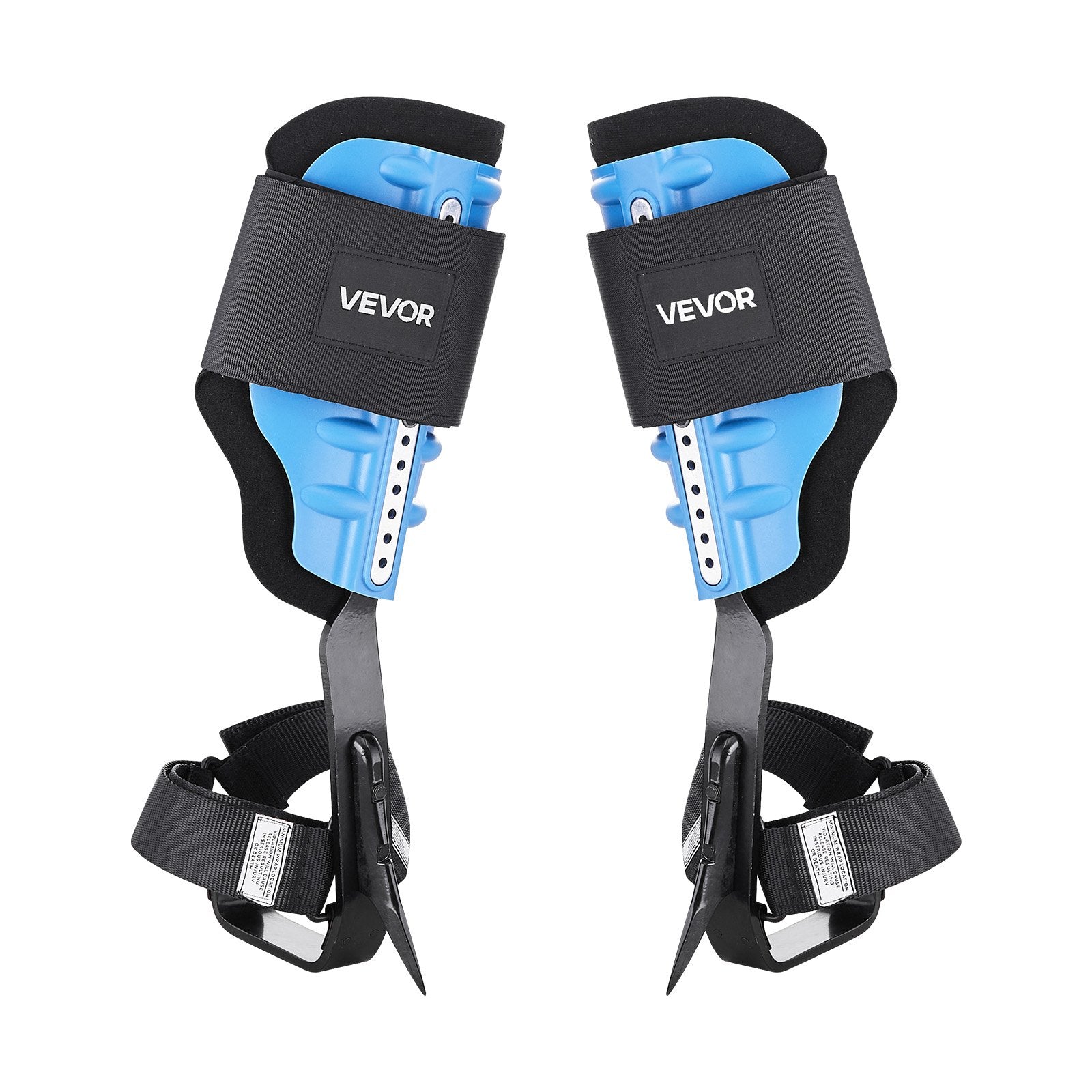 Tree Climbing Spikes Adjustable Straps Padding 159kg Load Capacity Steel